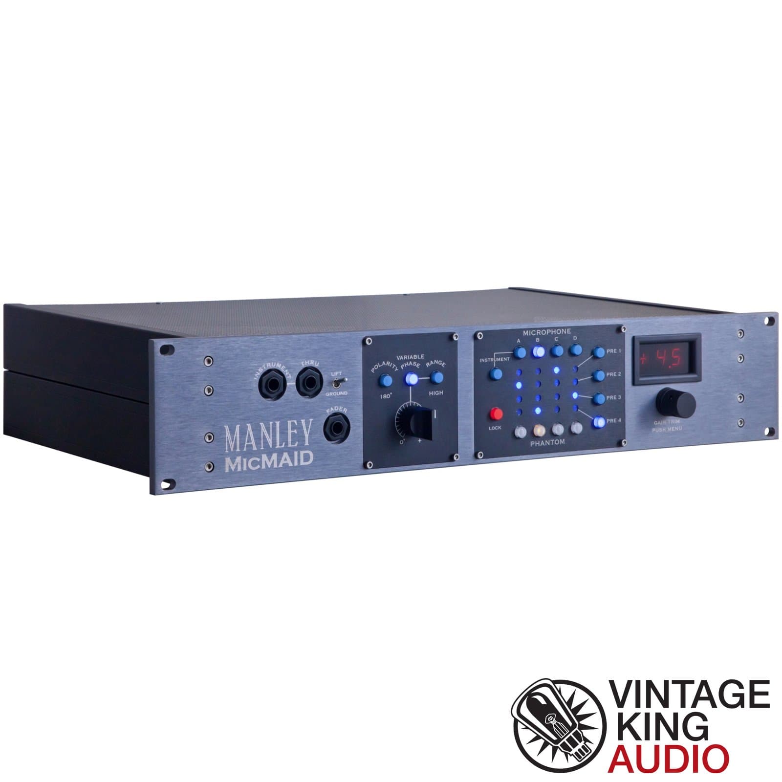 Manley MicMAID 4x4 Mic / Mic Pre Matrix-Switcher