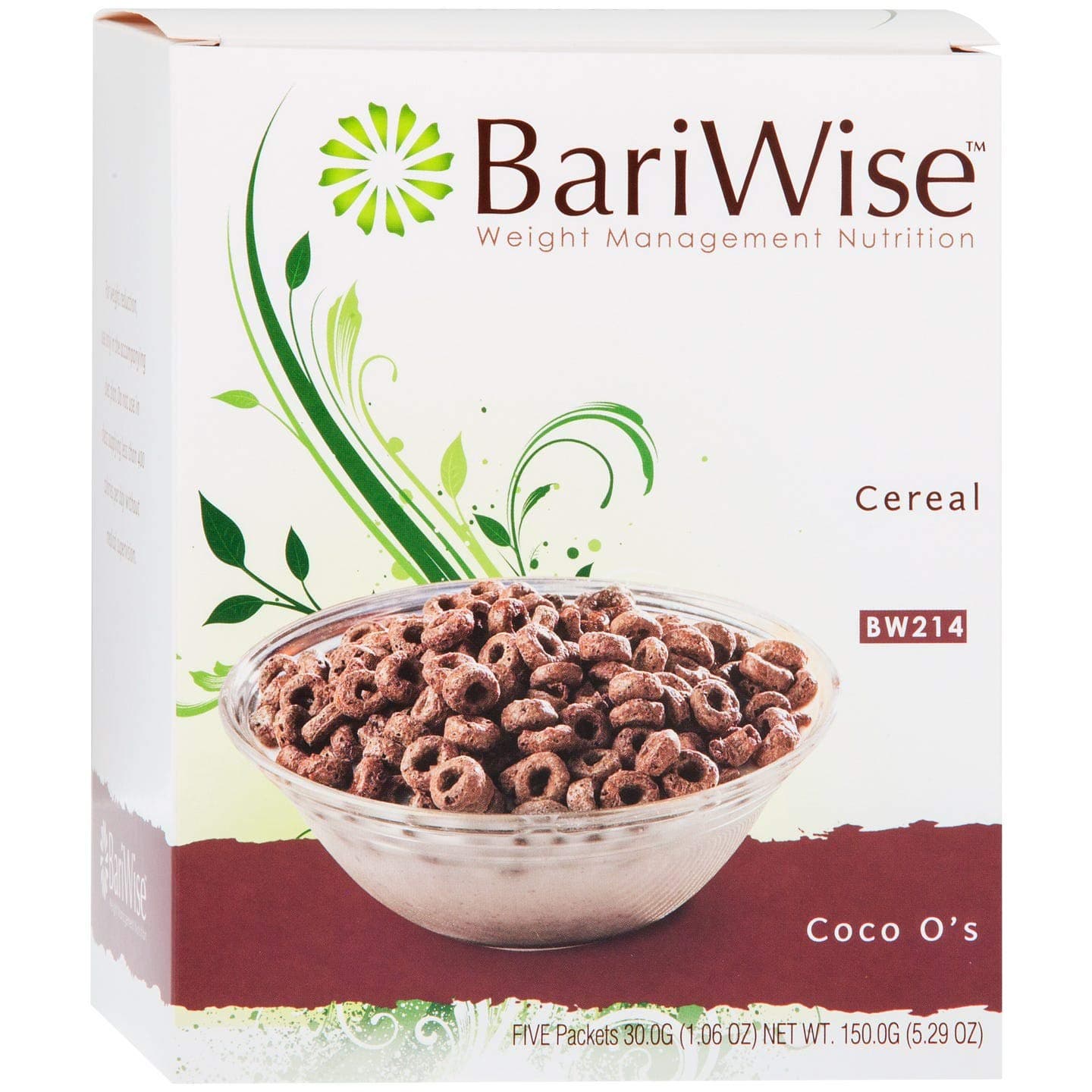 BariWise Low-Carb High Protein Diet Cereal - 15g Protein Per Serving - Sugar Free Coco Flavored Cereal - 6 Box Value-Pack (Save 15%)