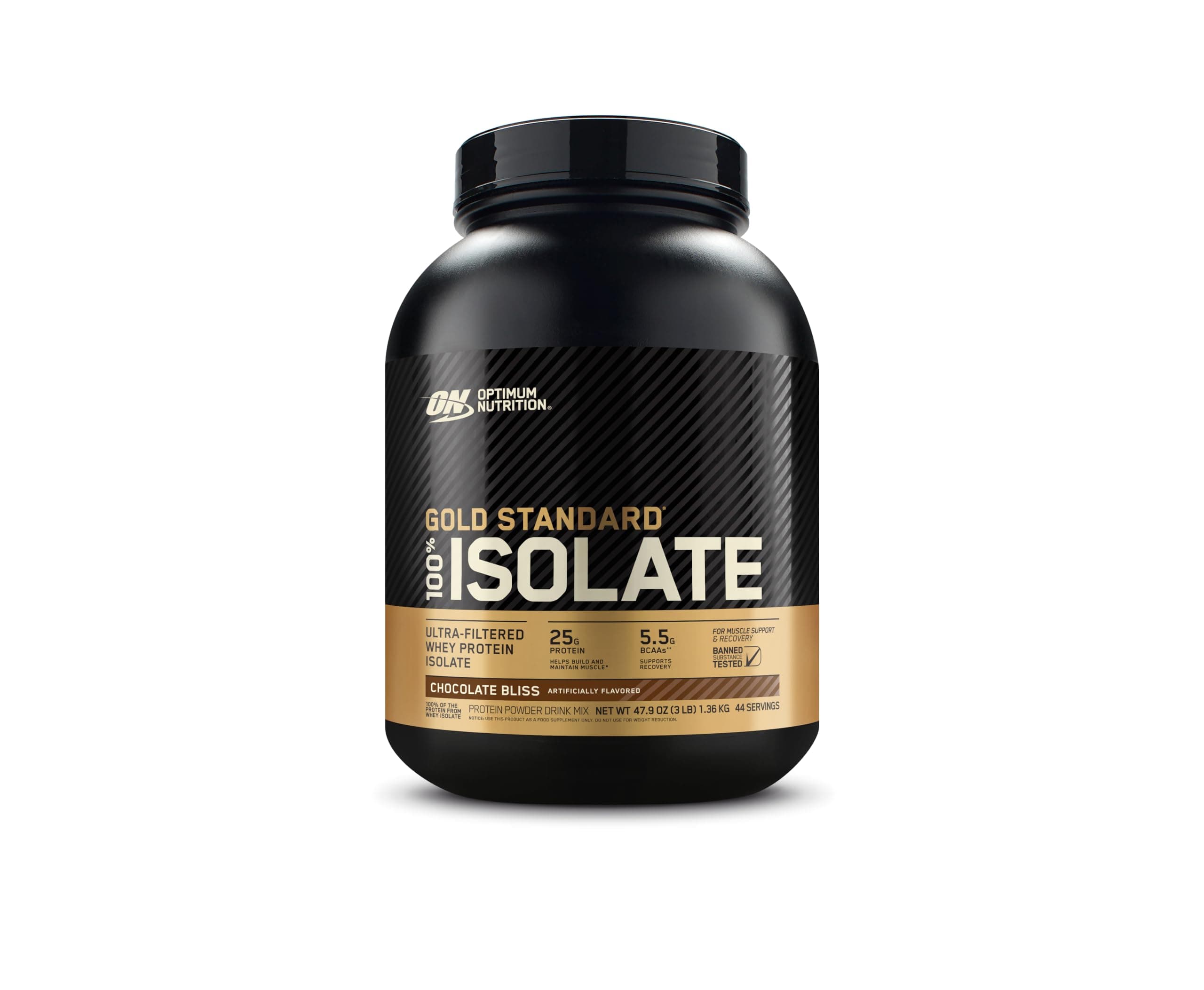 Gold Standard 100% Isolate Chocolate Bliss 1.36kg Optimum Nutrition (Optimum Nutrition) [Overseas Direct Import]