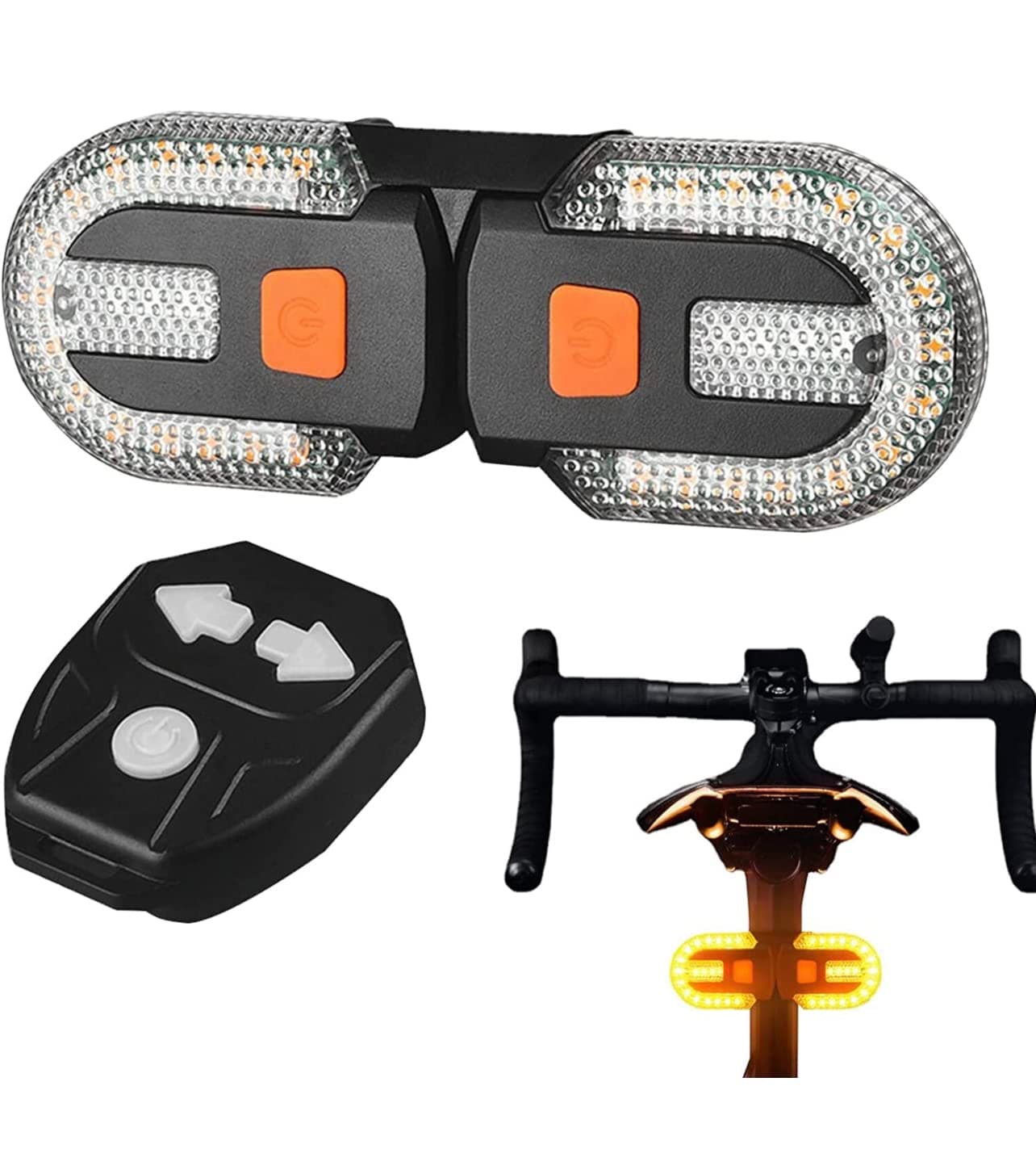 Lista Smart Detachable Bicycle Warning Tail Light for Night Safety, Cycle Tail Light