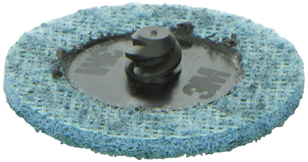 3M 7515 Scotch-Brite Roloc Surface Conditioning Disc, Blue, 2 in, Very Fine