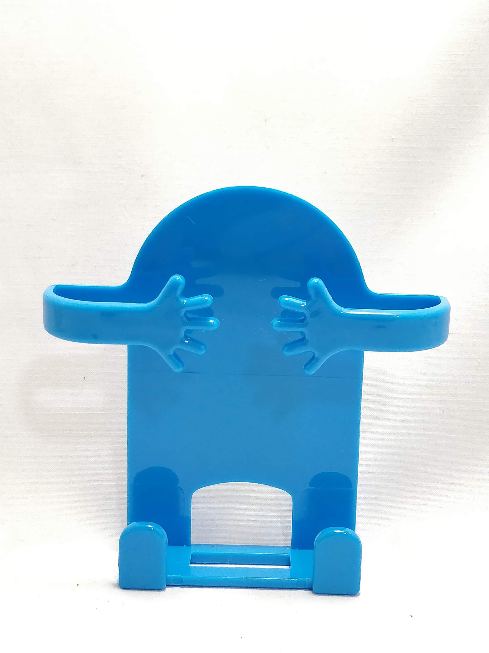 PH Artistic Multi-purpose Hug-me Cell Phone Charging Holder Hanger with Flexible Silicone Rubber Grip (Random colours)