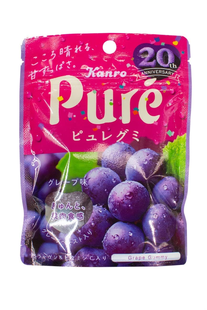 Kanro Puregumi Grape, 2.0 oz (56 g)