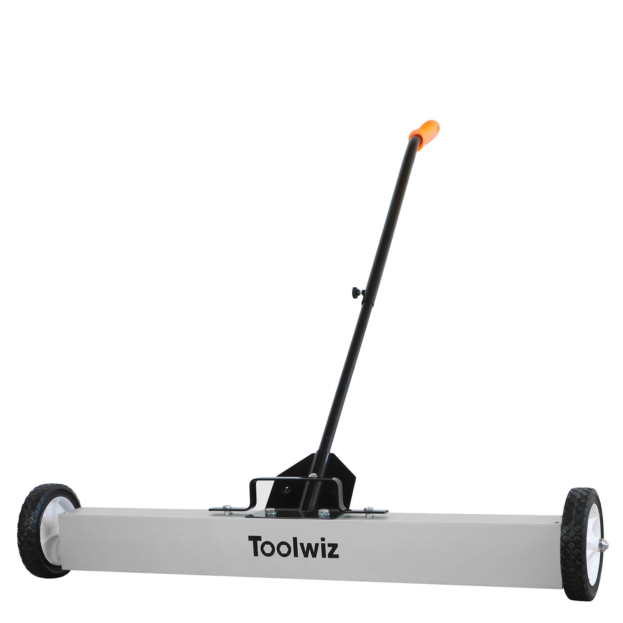 - Toolwiz 36'' Magnetic Sweeper with Wheels, 50 Lbs Capacity Rolling Magnetic Floor Sweeper with Telescoping Holder and Quick Release Latch Industrial Heavy Duty Metal Pick Up 36 Inches
