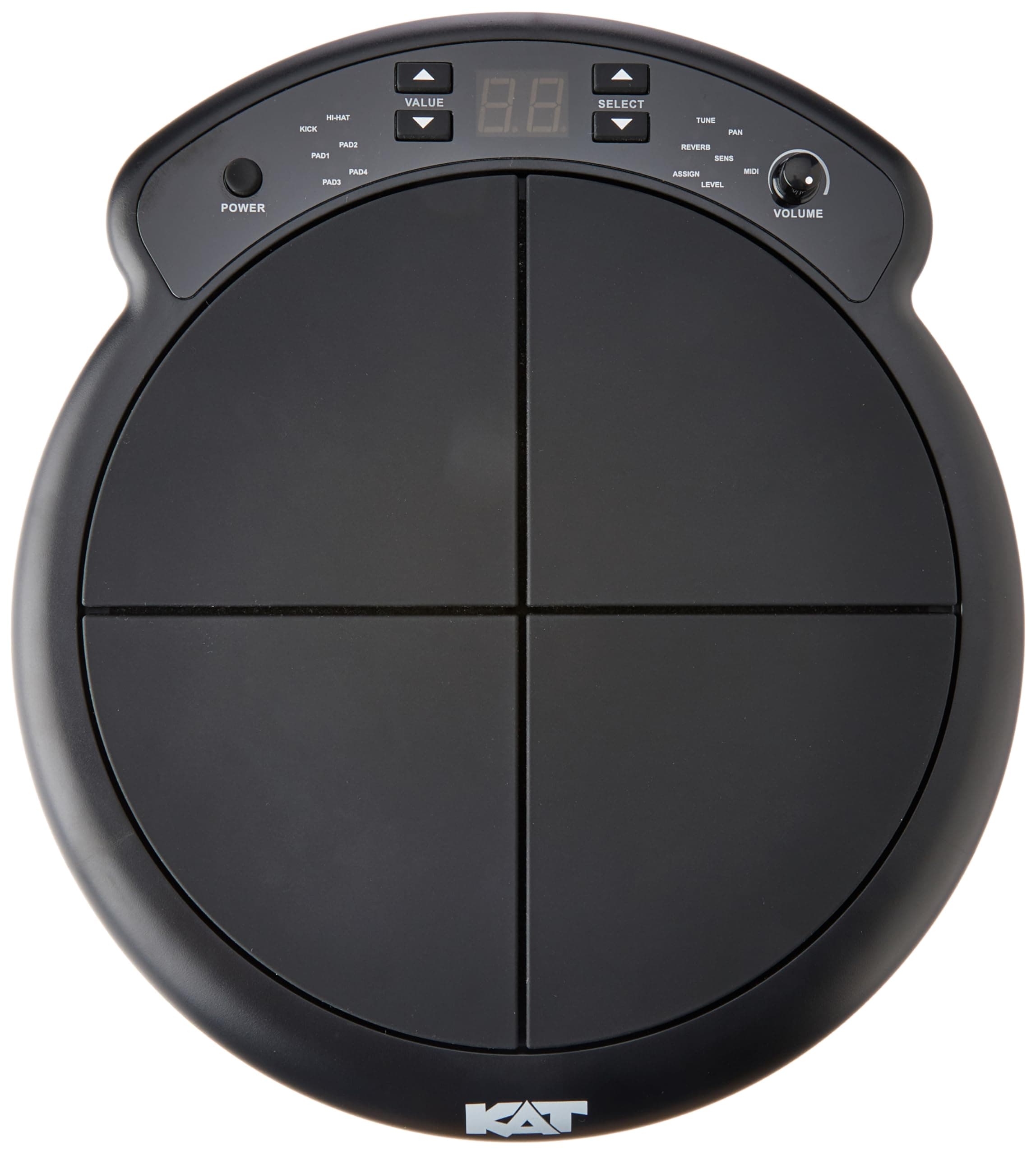 KTMP1 Electronic Drum and Percussion Pad Sound Module, Black