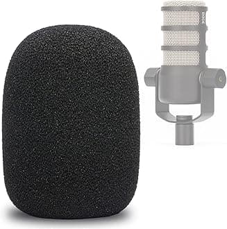 YOUSHARES Rode PodMic Pop Filter - Mic Windscreen Microphone Cover Foam for Rode PodMic Podcasting Microphone to Blocks Out Plosives