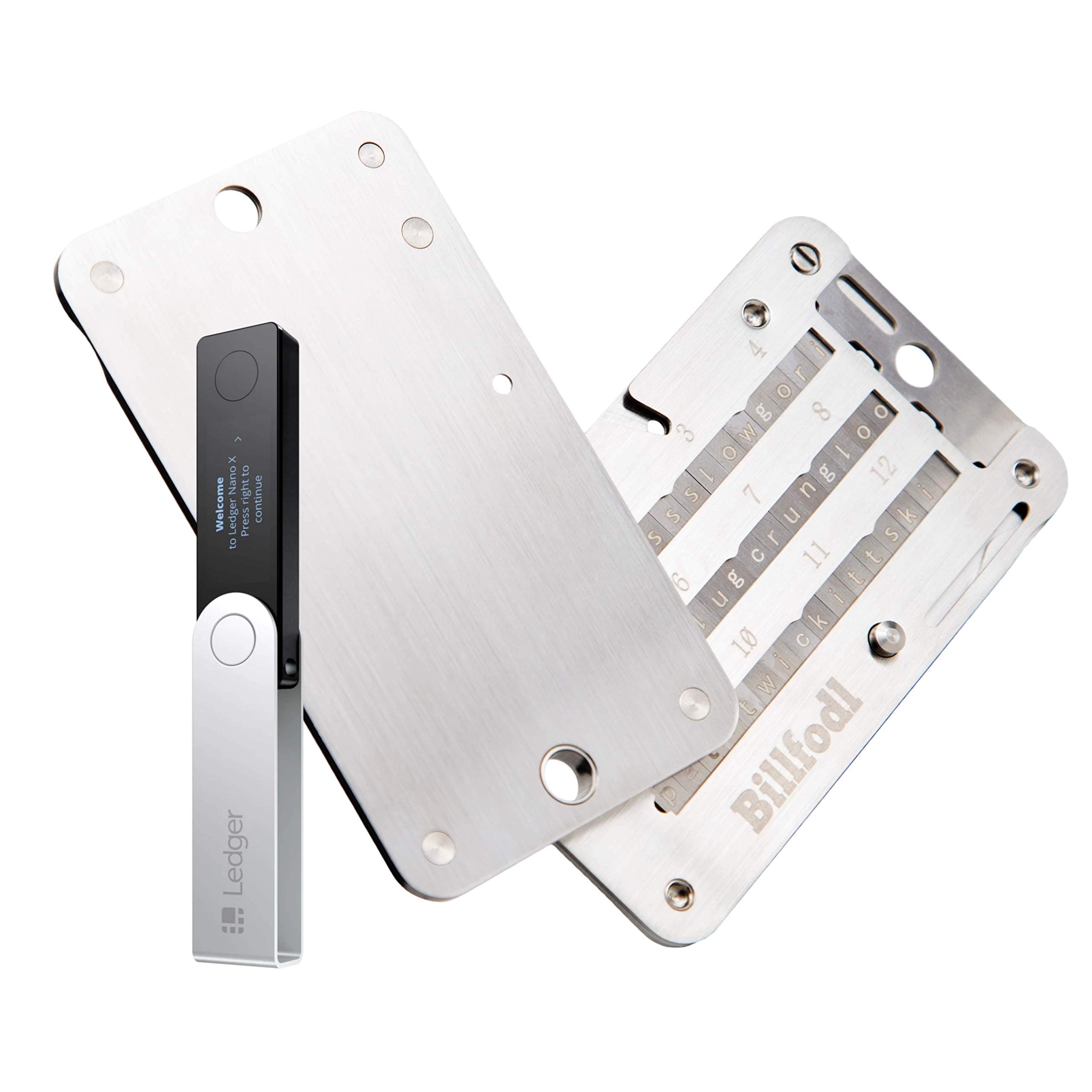 Ledger Nano X + Billfodl