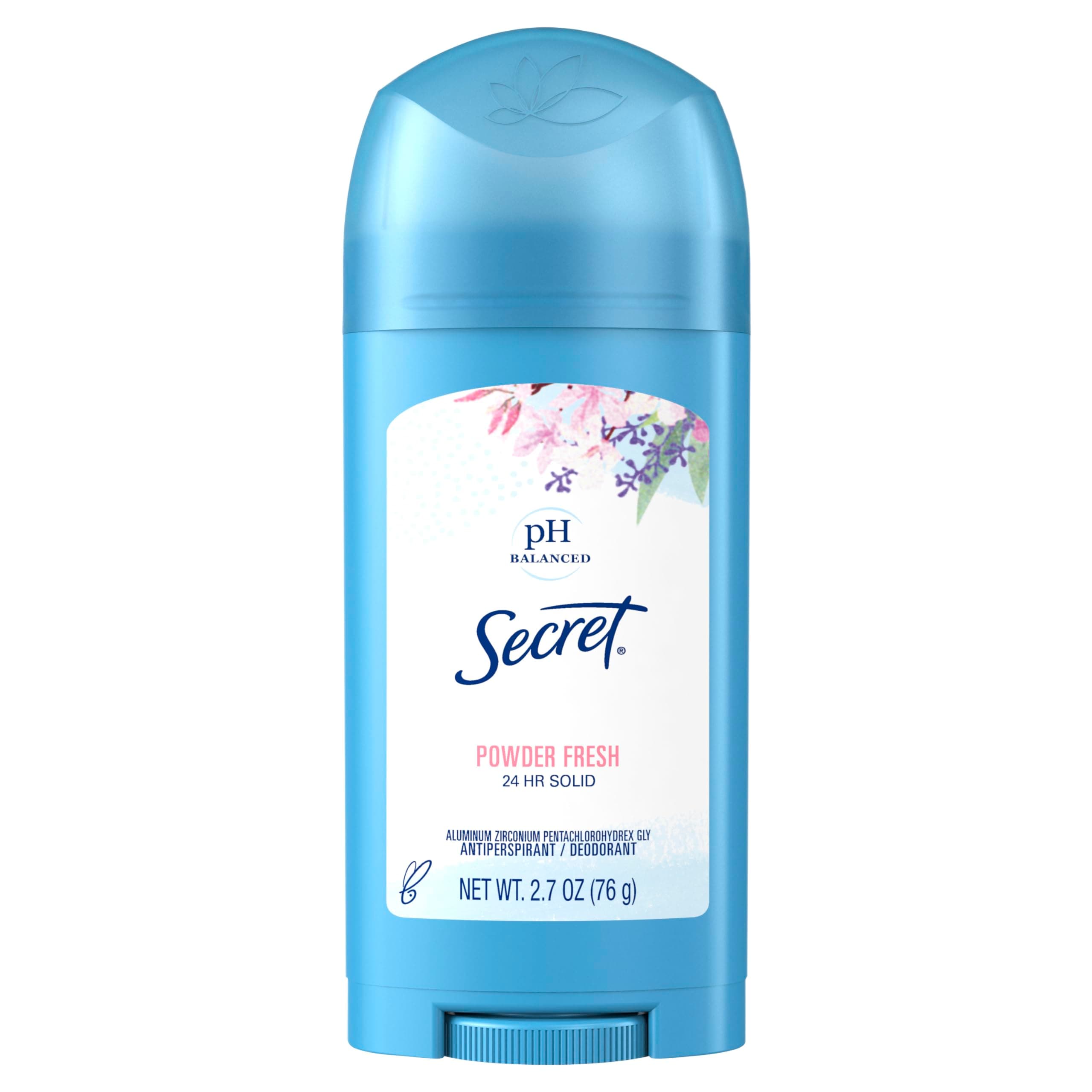Secret Powder Fresh Wide Solid Antiperspirant and Deodorant 2.7 oz
