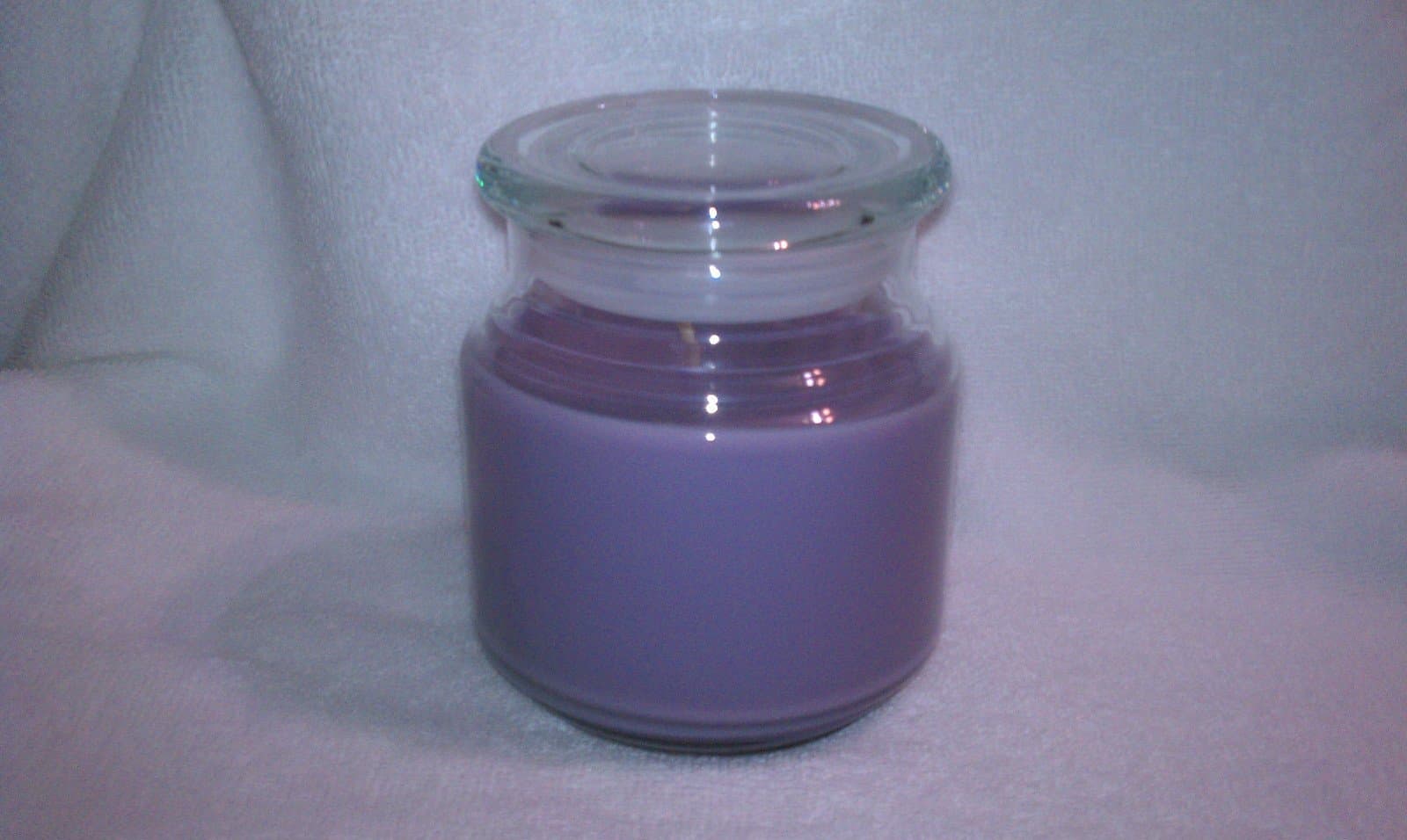 Black Raspberry Vanilla Soy Wax Candle 16oz (Purple)