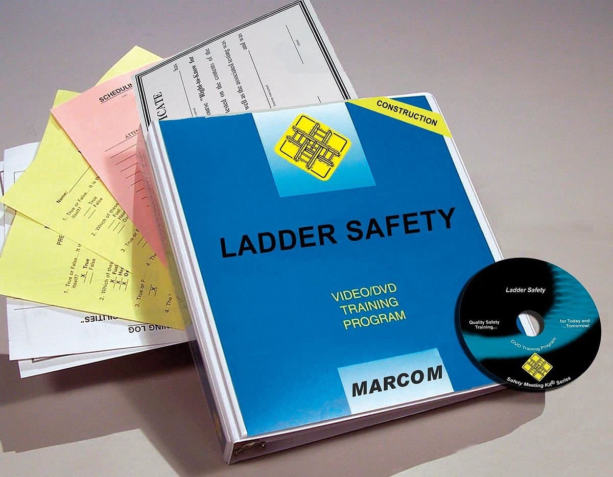 Marcom Group V0000859ET Ladder Safety Construction DVD Training