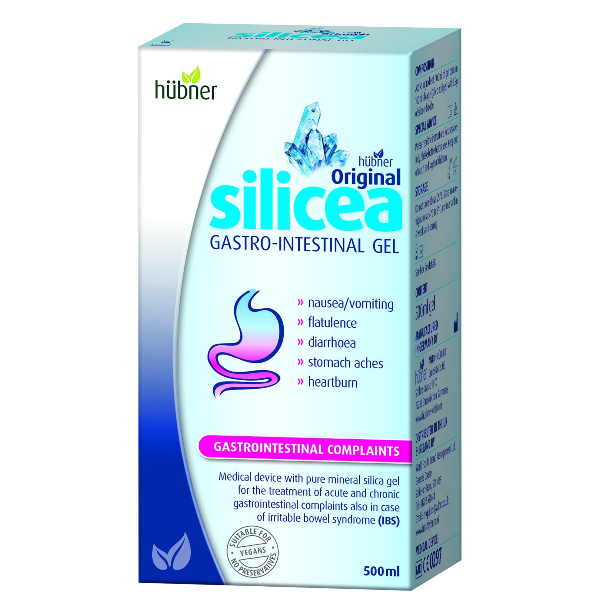 500ml Silicea Gastrointestinal Gel
