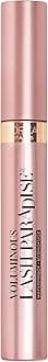 L'Oreal Paris Voluminous Lash Paradise Waterproof Mascara, Volumizing, Lengthening and Thickening Eye Makeup For Fuller-Looking Lashes, Black, 0.25 Fl Oz