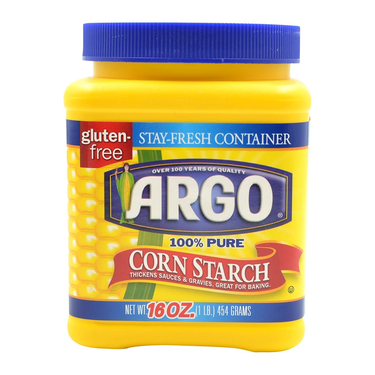 Agro Corn Starch 16.0 OZ(Pack of 4)