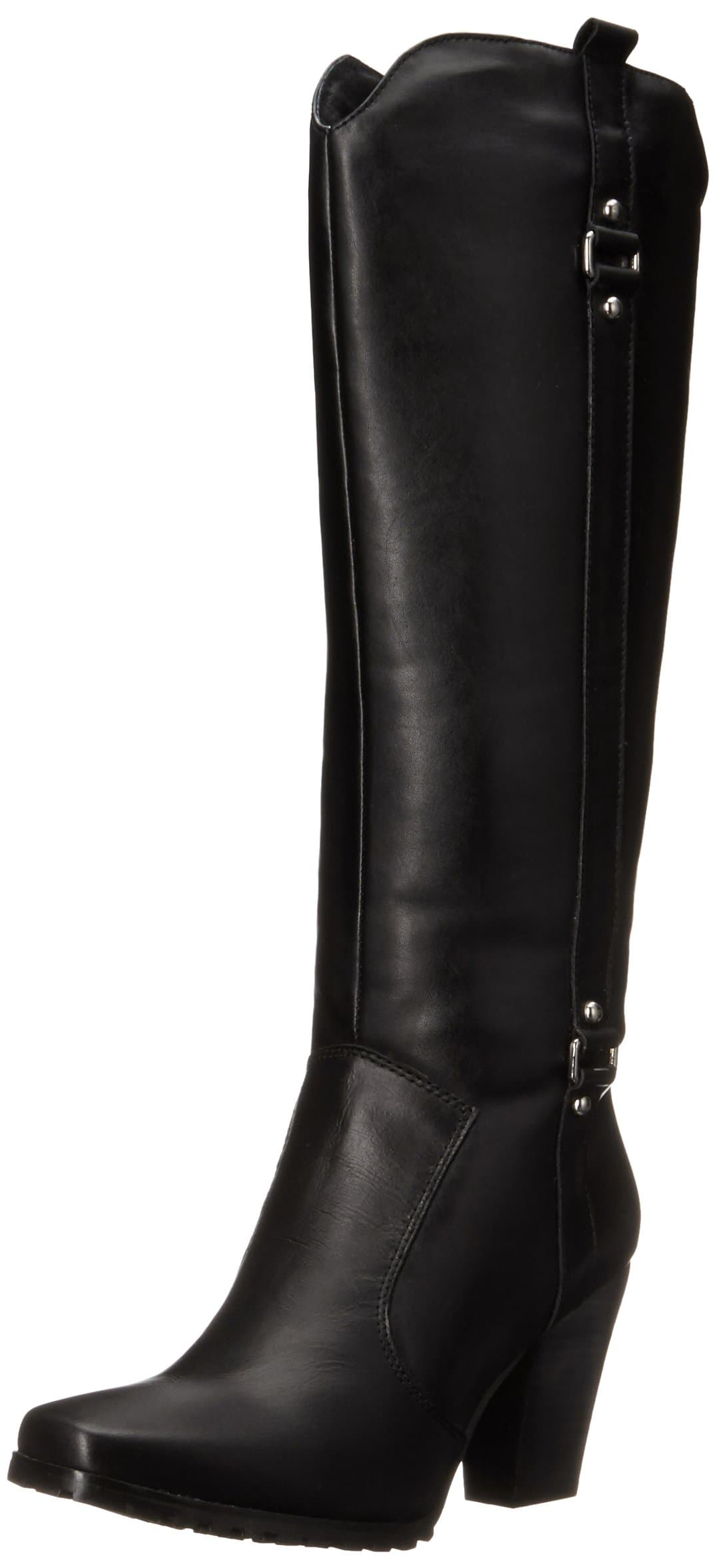 Ride Tec Women's 8625 20" Heeled Biker Black Work Boot