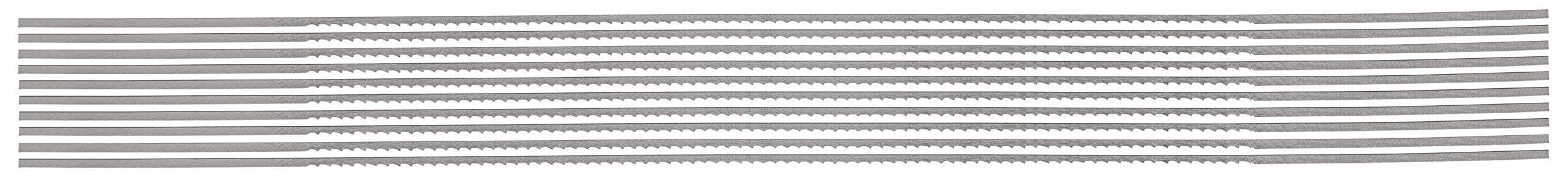 kwb by Einhell Scroll Saw Blade Set (Fits Einhell Scroll Saws, 127 mm Long, 25 mm Wide, 10 Pieces)