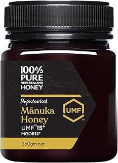 100% Pure New Zealand Honey Manuka Honey UMF15+ 250g