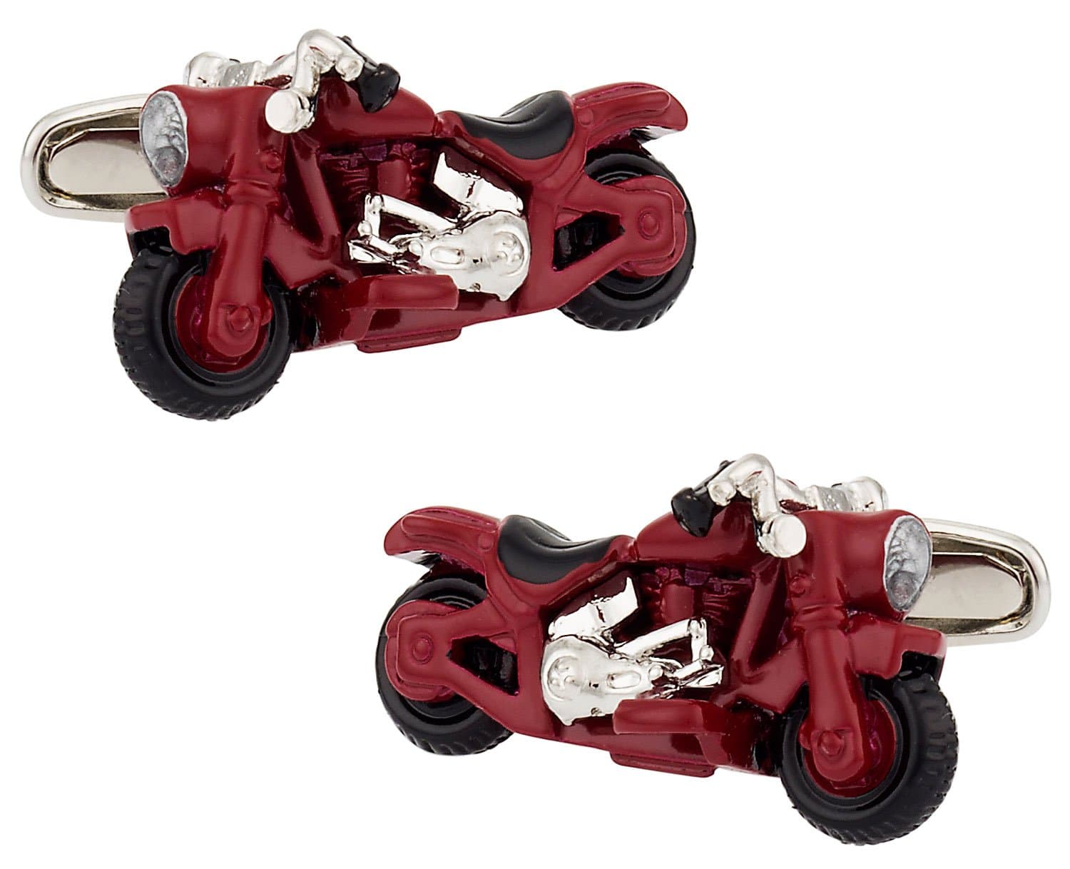 Cuff-Daddy Detailed Motorcycle Cufflinks with Presentation Box