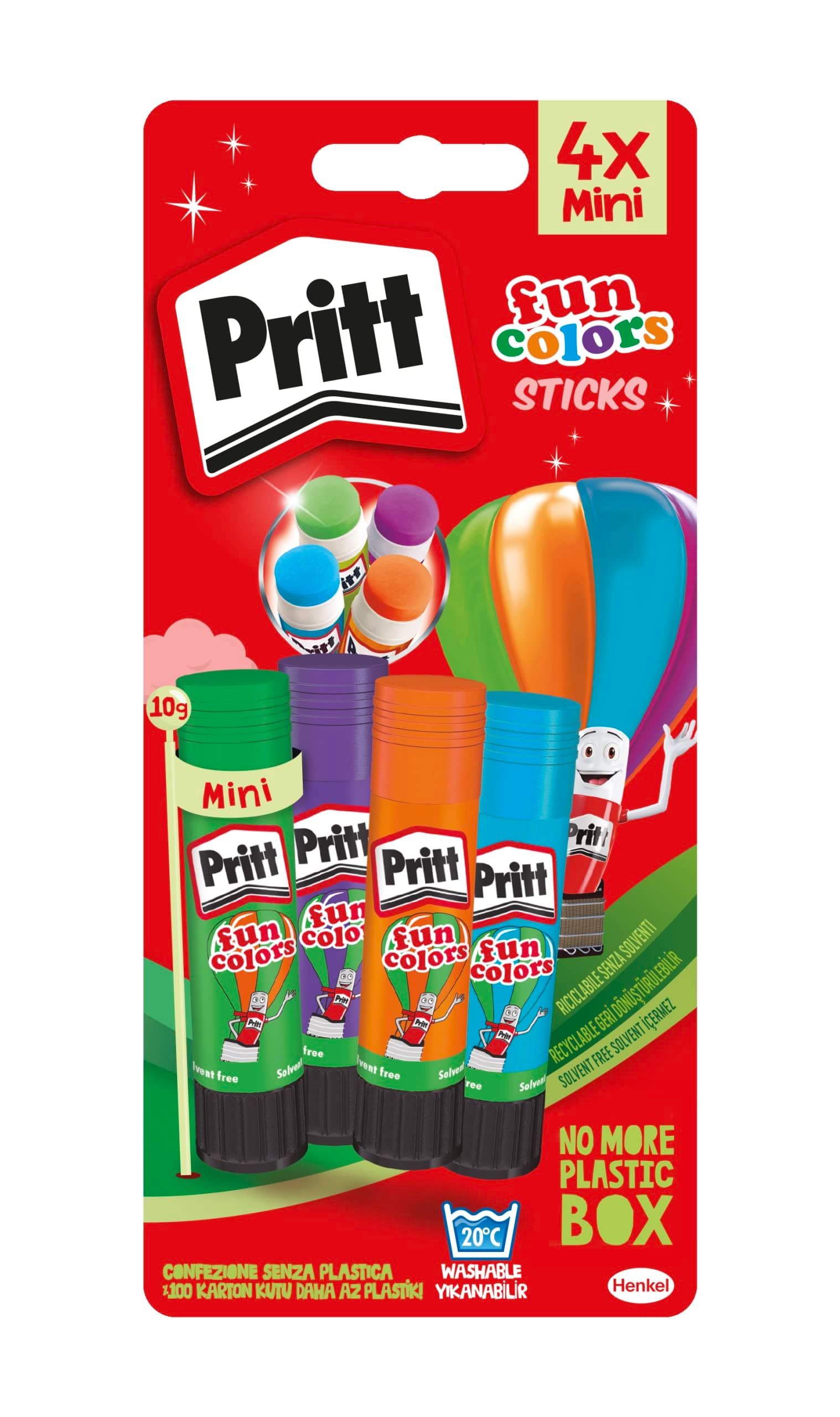 PRITT FUNCOLOR 4x10G BL INT (12