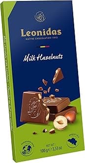 Leonidas Belgian Chocolates - Milk Chocolate with Hazelnuts - 100 gr