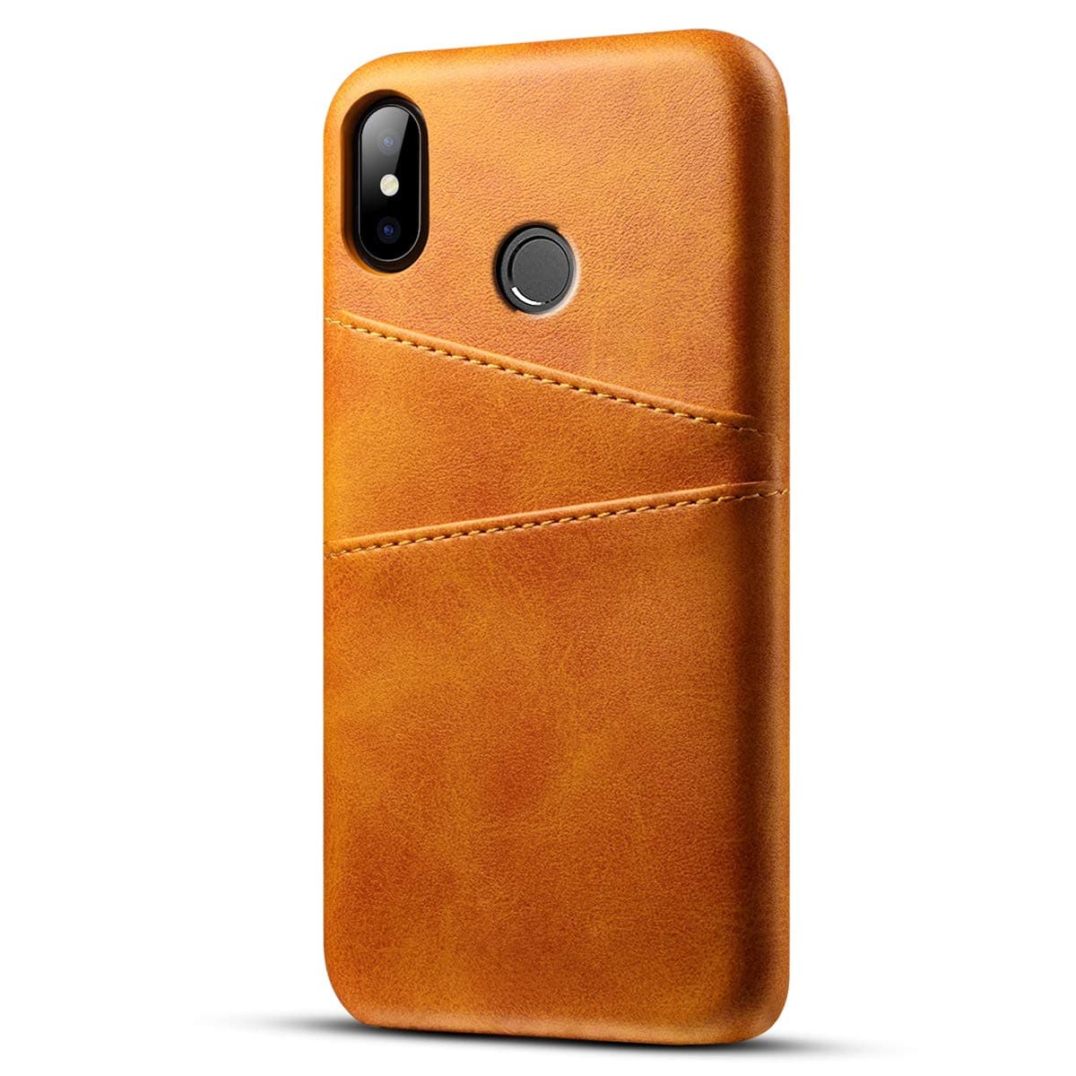 Xiaomi Mi A2 Lite/Redmi 6 Pro Case, Scheam Ultra Slim Lightweight Shockproof Drop Absorption Anti-Scratch Back Cover Full Body Protective Case for Xiaomi Mi A2 Lite/Redmi 6 Pro Orange