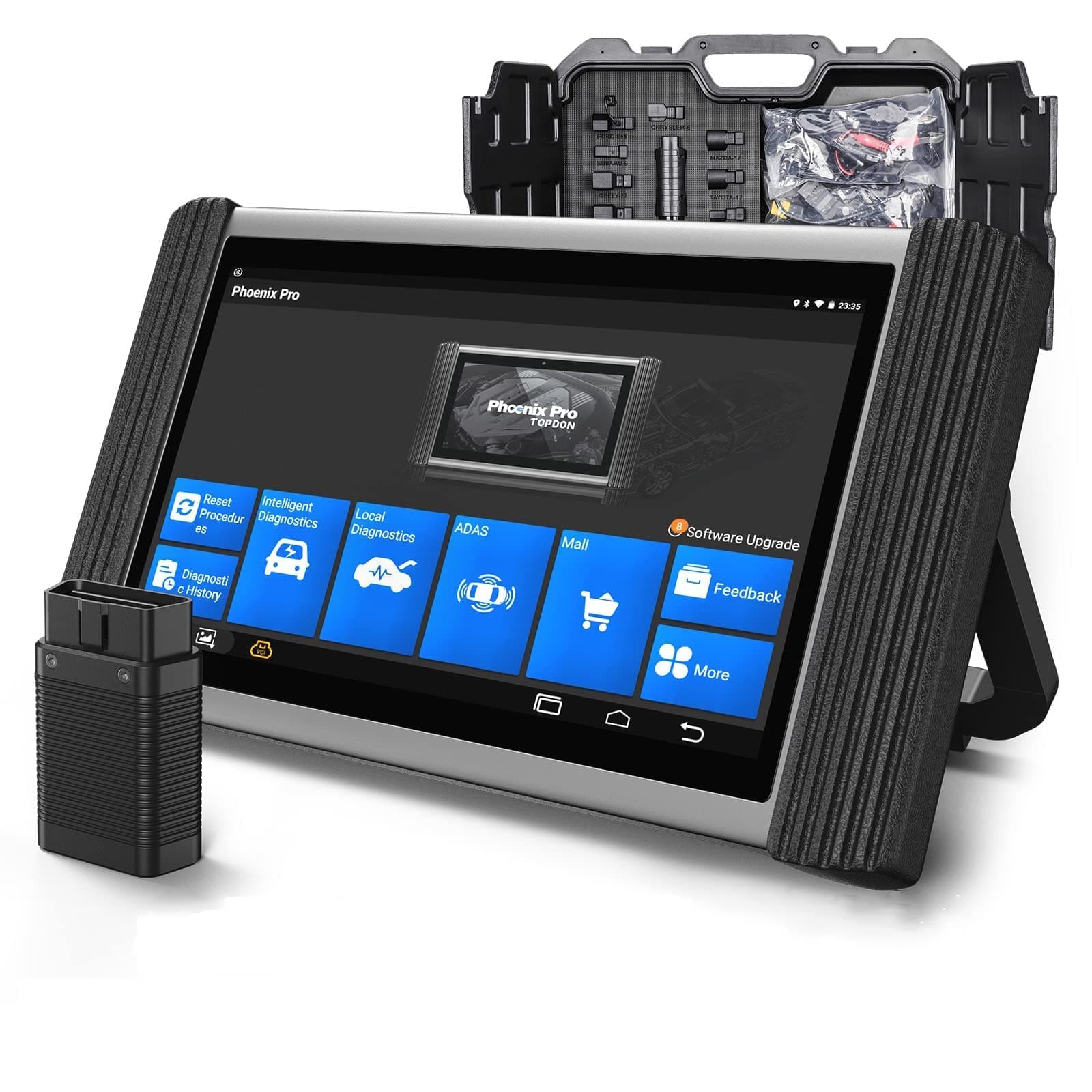 TOPDON Carpal OBD2 Scanner Bluetooth - Scanner for Car, All System Diagnostic Tool for iOS & Android, with BT30 Car Battery Tester