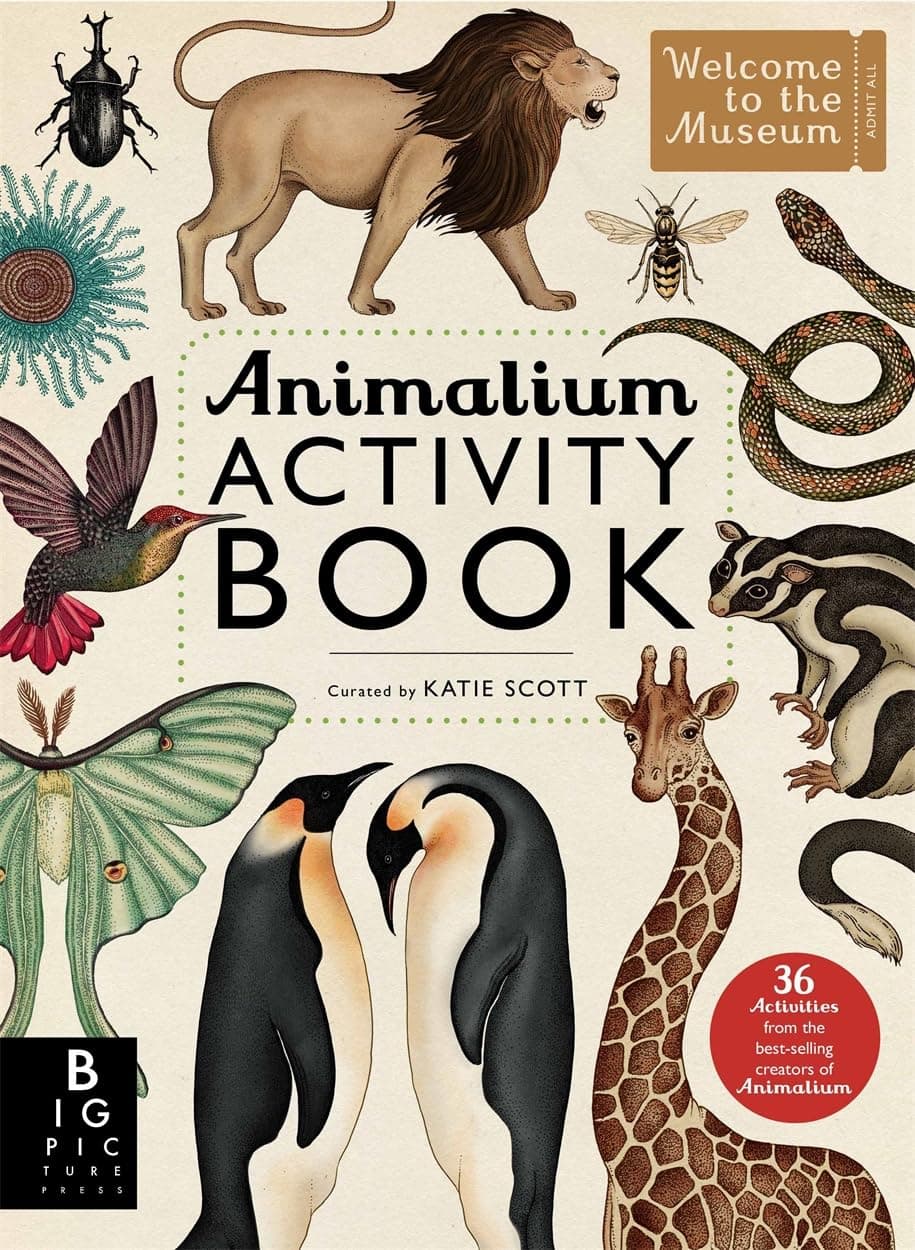 Animalium Activity Book Paperback – January 1, 2015