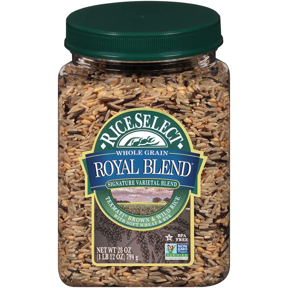 Whole Grain Royal Blend with Wild Rice, Brown, 28 Oz, 4 Count
