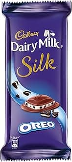 Dairy Milk Silk Oreo Chocolate Bar, 130 Gm