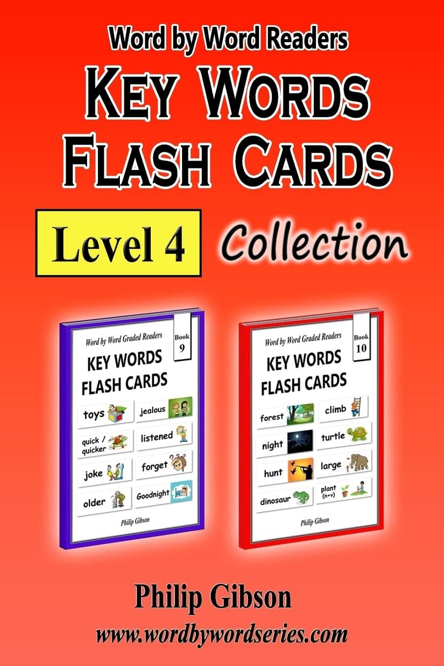KEY WORDS FLASH CARDS: Level 4 (Key Words Flash Cards Collections)