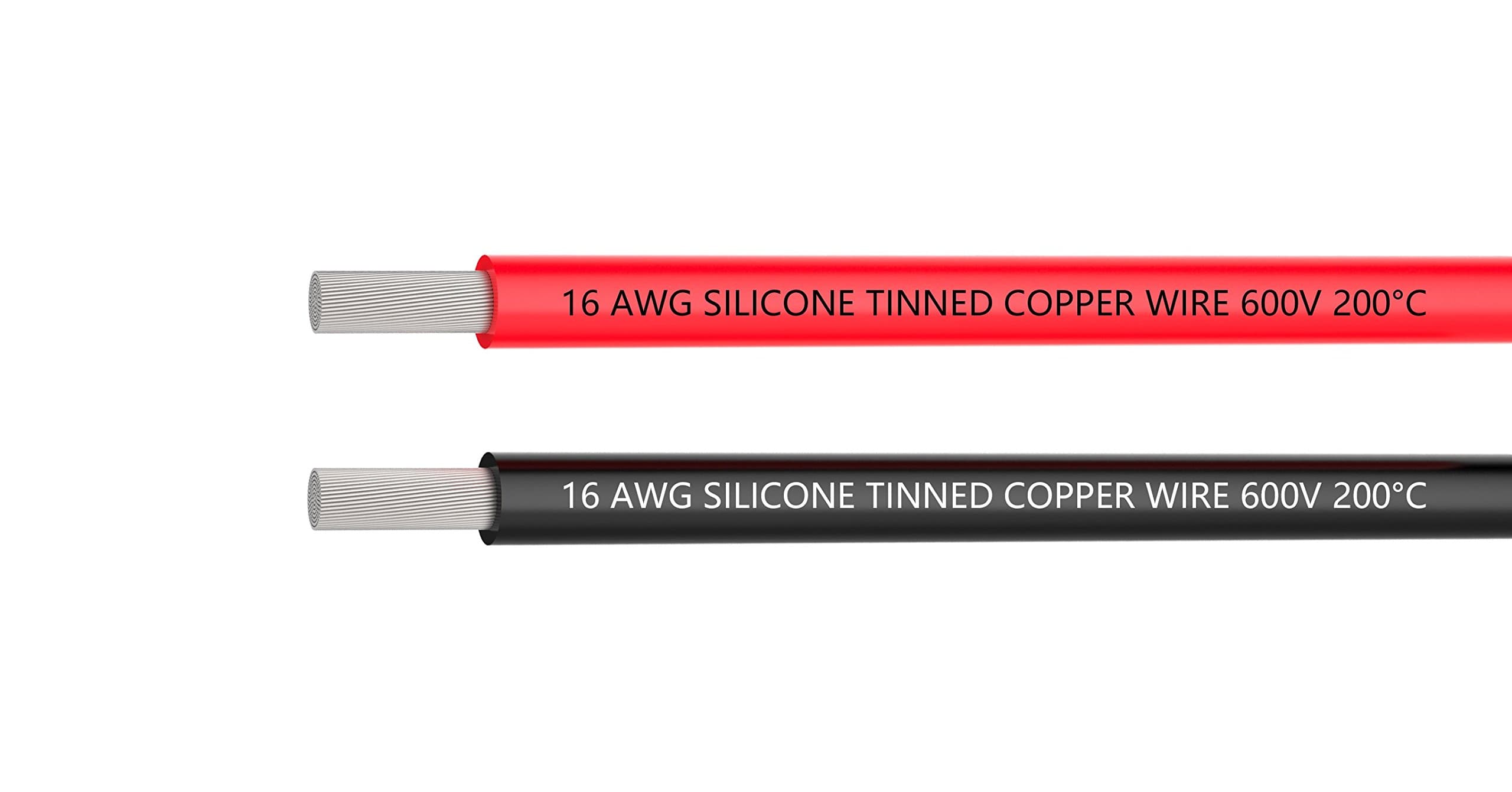 16 AWG Silicone Wire[3m Black and 3 m Red]