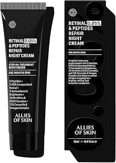 0.05% Retinal & Peptides Repair Night Cream, 12ml