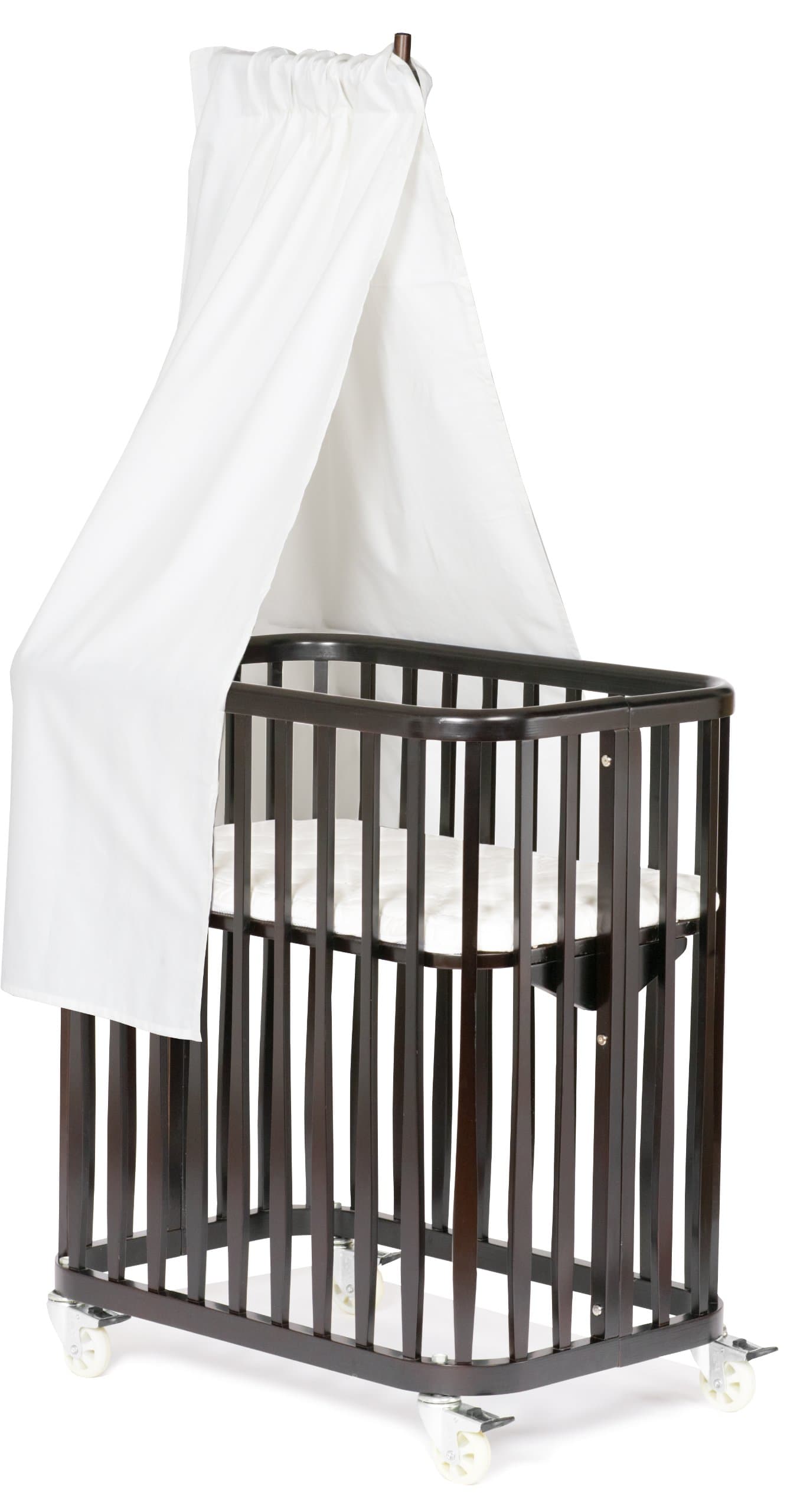 Organic Bam Canopy Drape, White