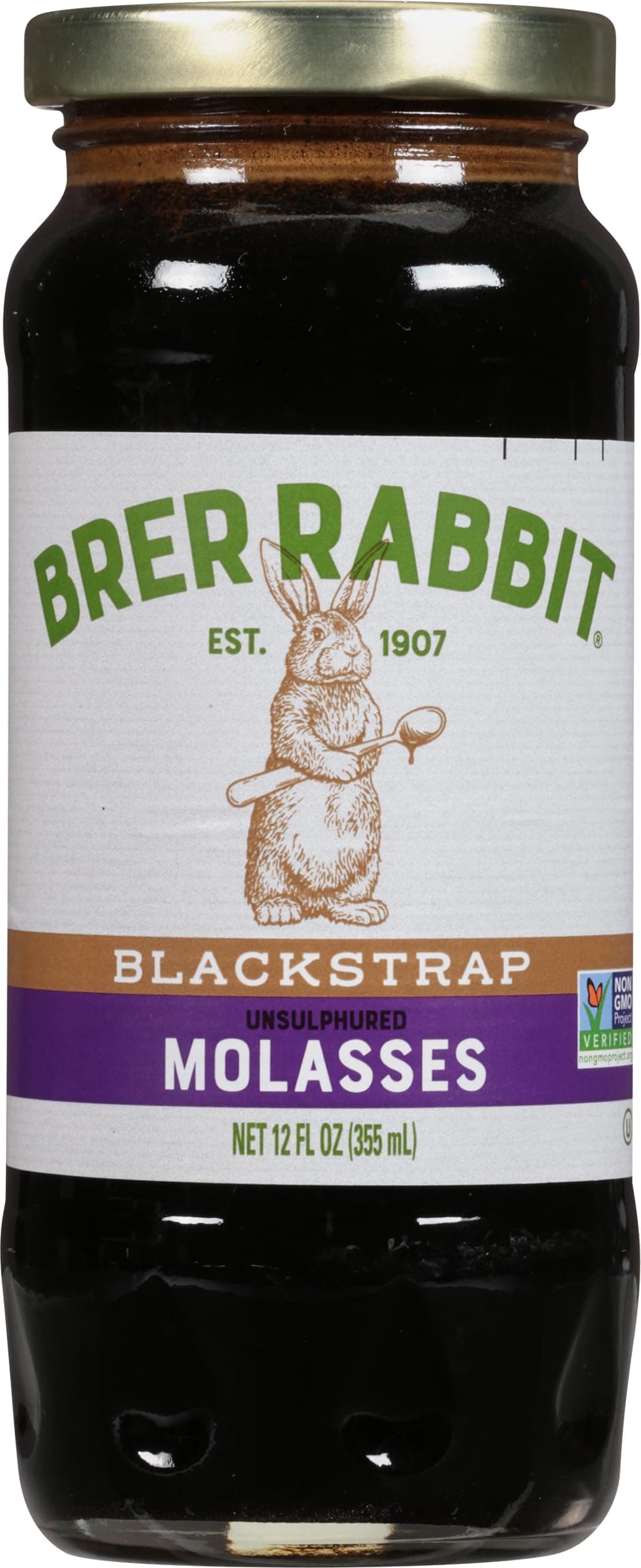 Unsulphured Molasses, Blackstrap, 12 Ounce