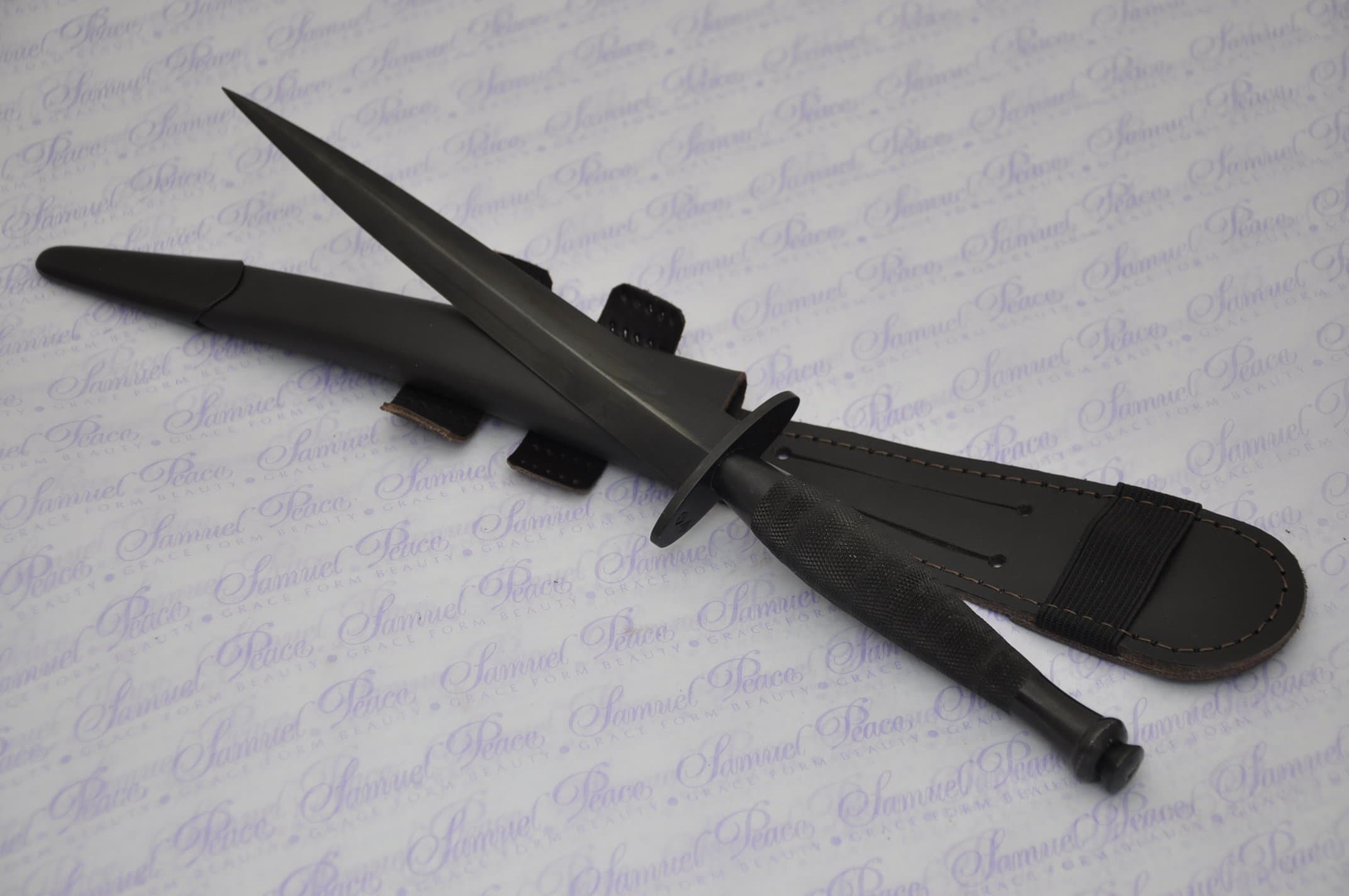 Genuine Authentic Second Pattern J Nowill & Sons Fairbairn-sykes Black Commando Knife Sheffield England