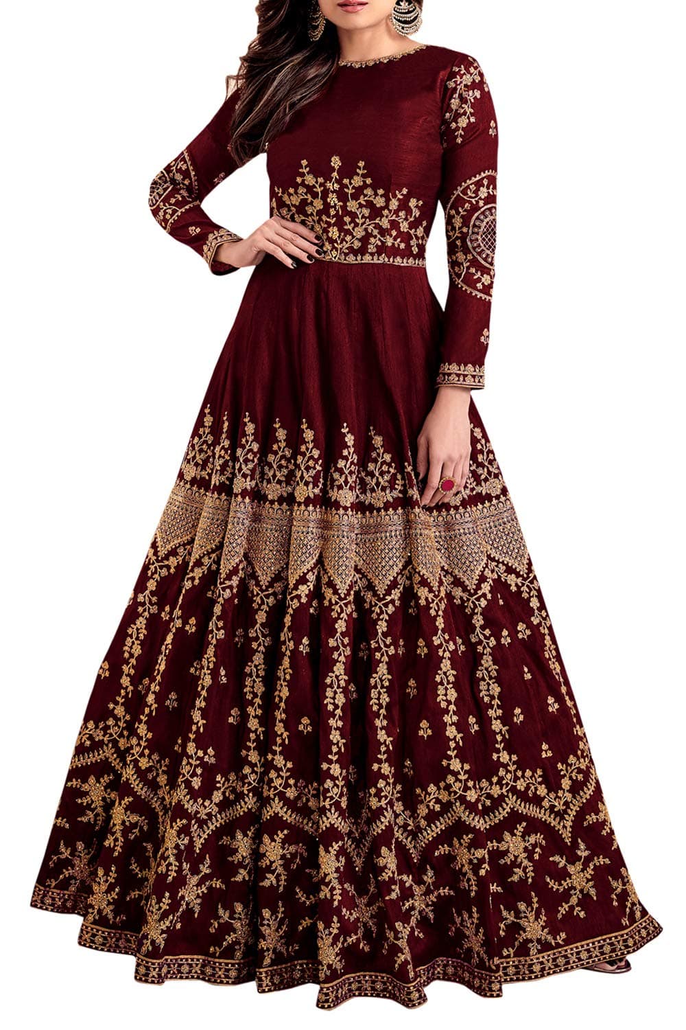 Women's Anarkali Maxi Gown