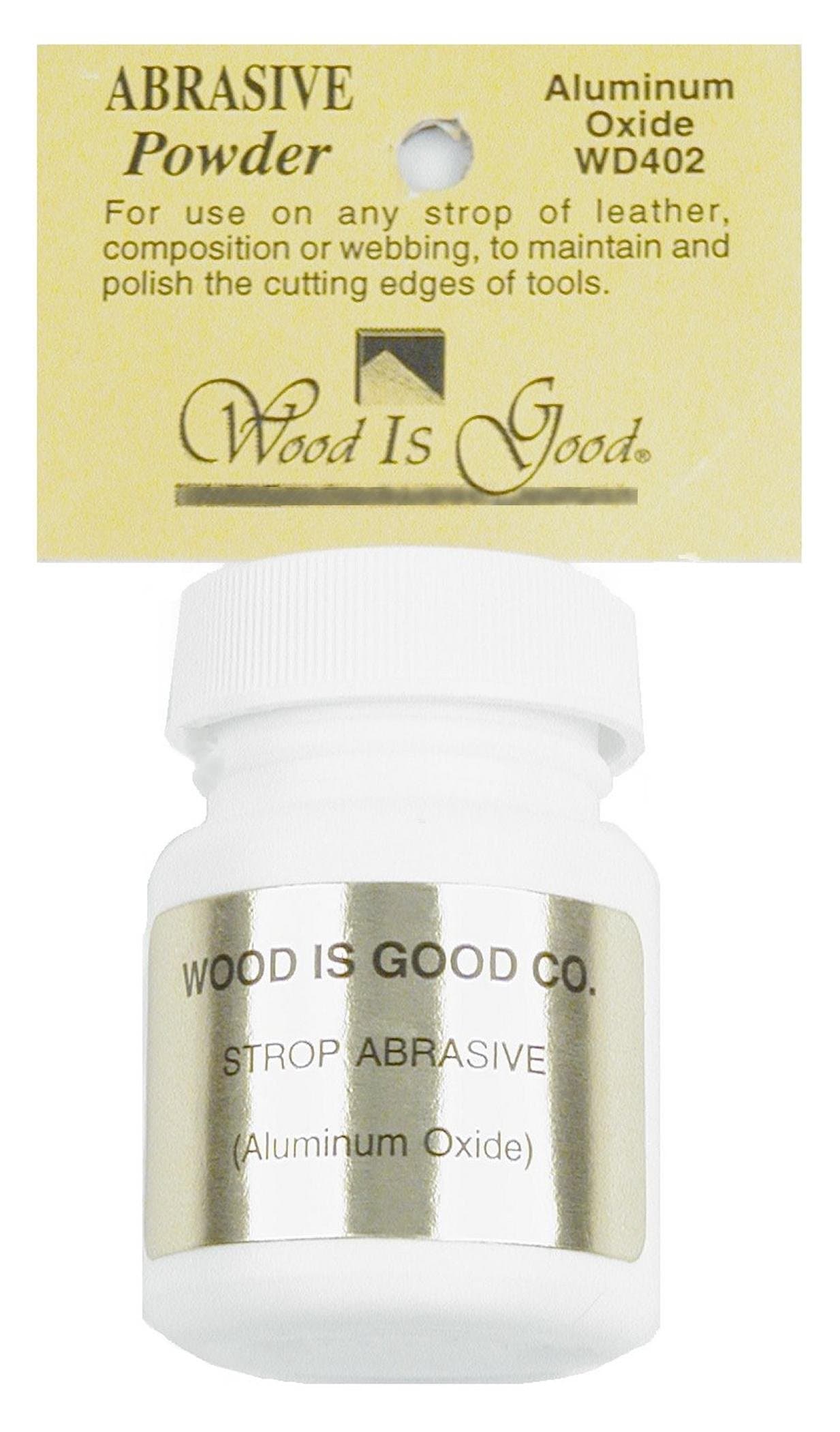 WD402 Strop Abrasive Powder, 1oz, White