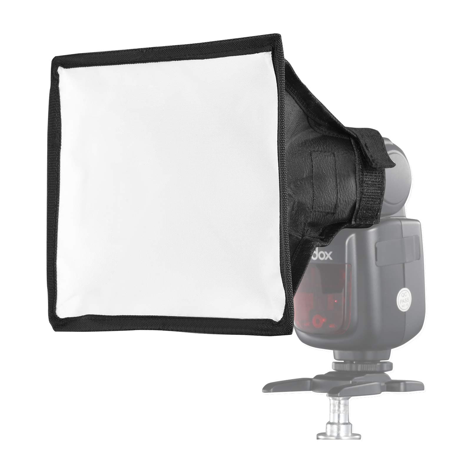 6" x 7" Collapsible Mini Softbox – Universal Flash Diffuser for Canon, Nikon, Sony, Neewer, Godox Speedlights, Includes Storage Pouch