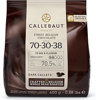 Callebaut Dark Chocolate Drops 70% 400g Bag