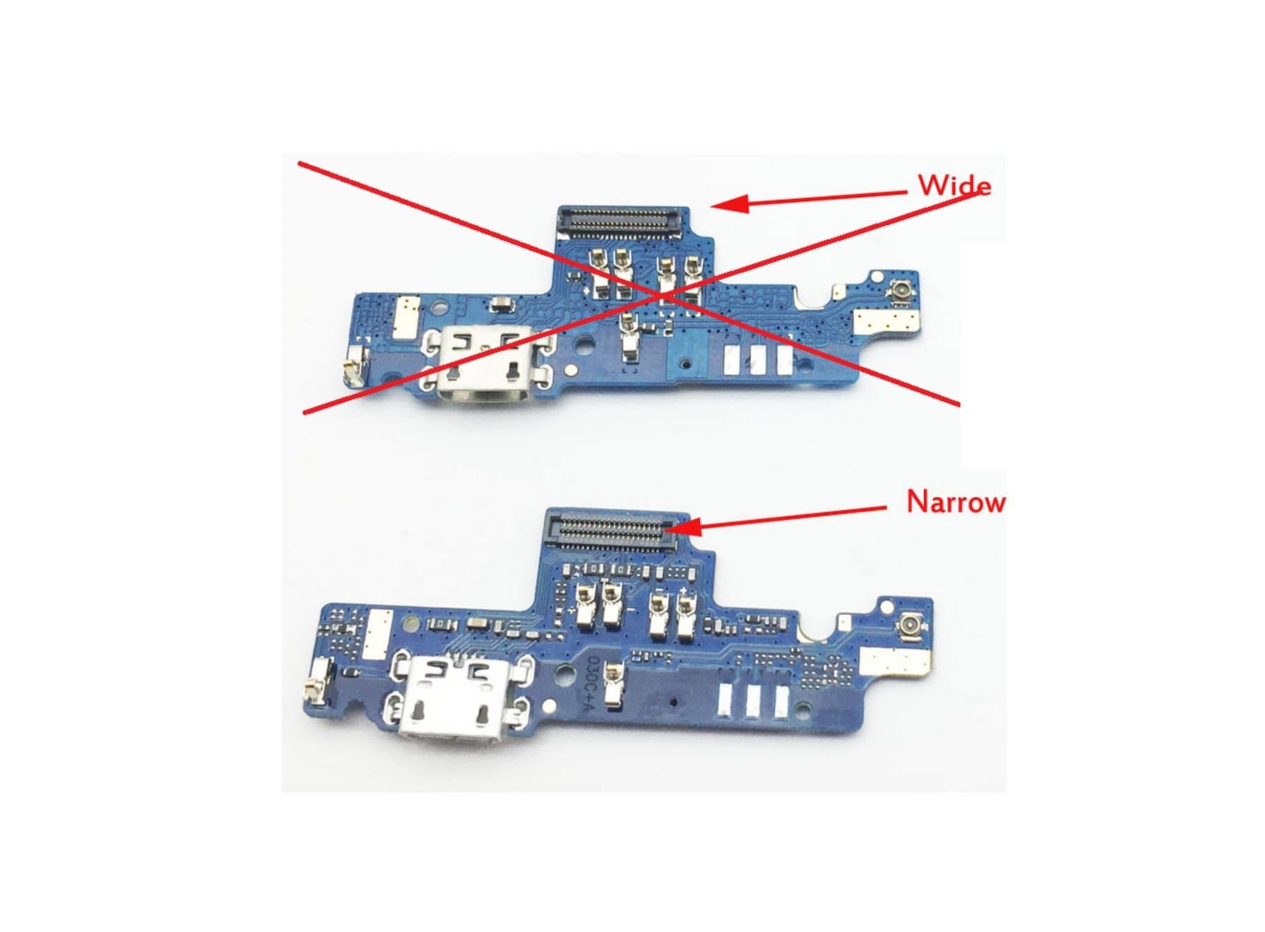 FLEX FLAT DOCK USB MODULE BASET CHARGING CONNECTOR DOCK MICROPHONE FOR XIAOMI REDMI NOTE 4X (Narrow Connector)