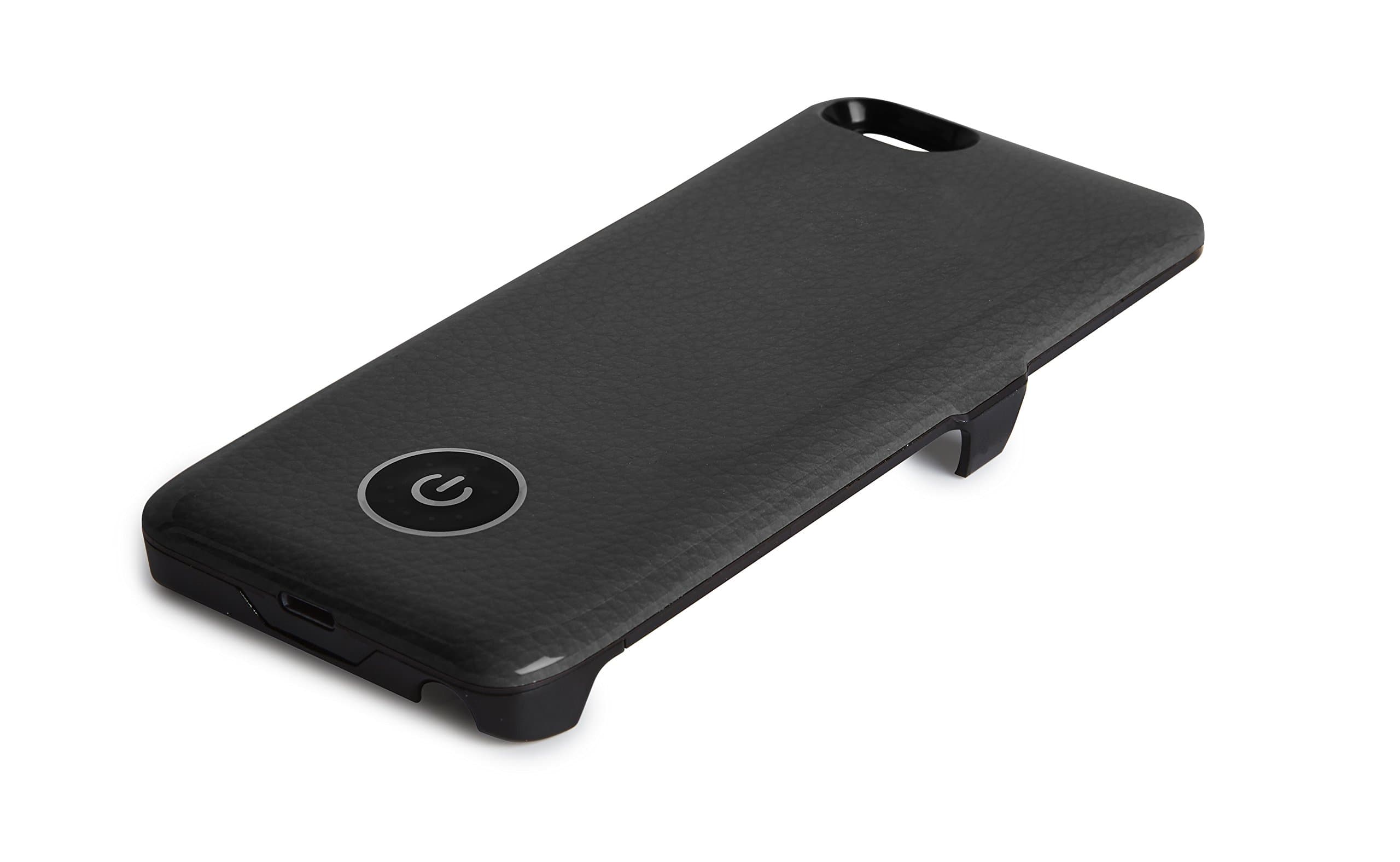 Slim iPhone 5 Charger Case, "3000mAh Battery Storage" (Black)
