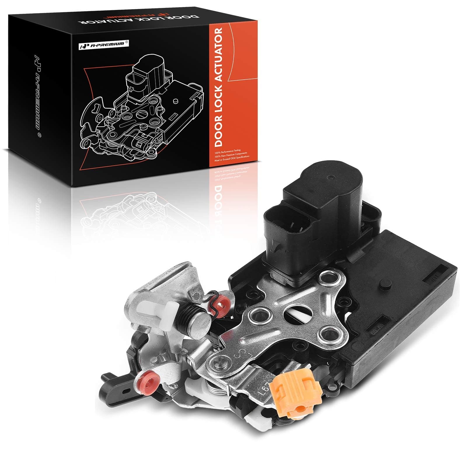 A-Premium Door Lock Latch Actuator Compatible with 2000-2007 Cadillac Escalade & Chevy Chevrolet Silverado Avalanche Suburban Tahoe & GMC Sierra Yukon, Rear Left Driver Side