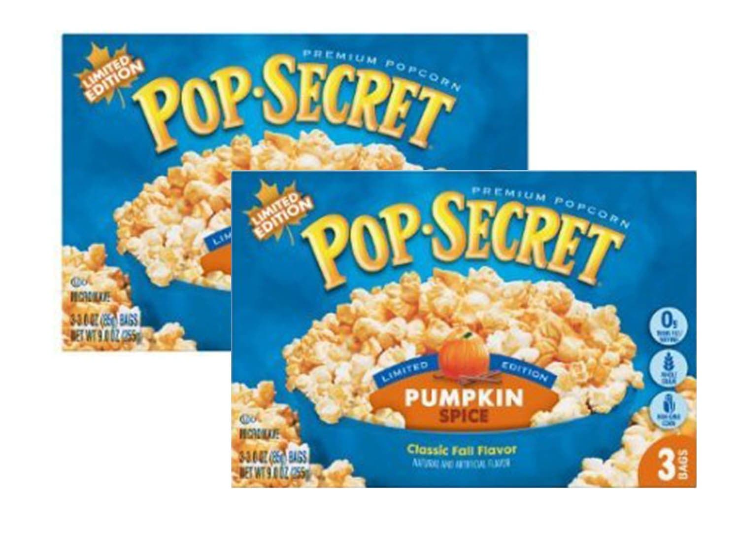 Pop Secret Pumpkin Spice Popcorn (2 pack) | Limited edition