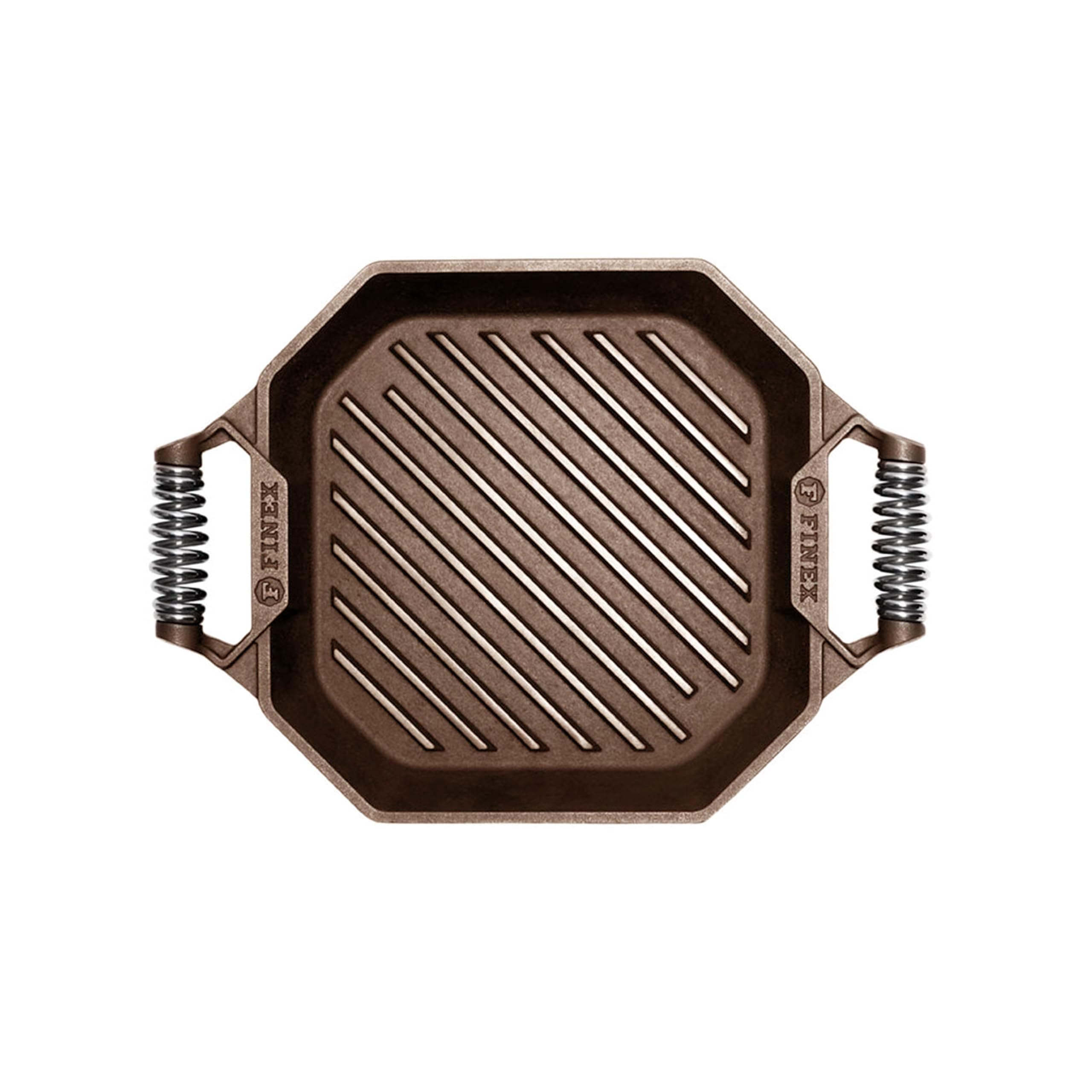 12Inch Cast Iron Grill Pan 2 Handles