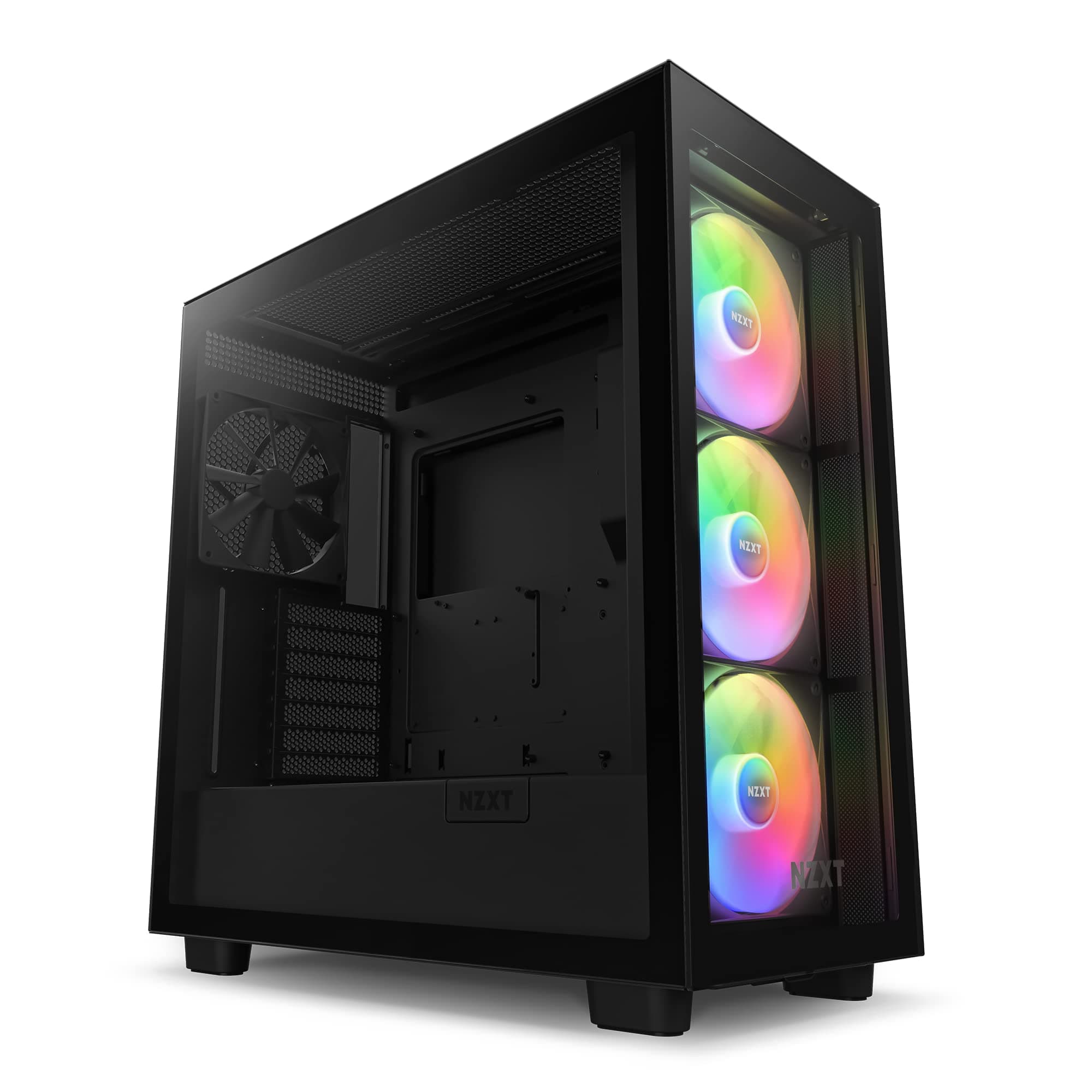 NZXT H7 Elite - CM-H71EB-02 - ATX Mid Tower PC Gaming Case - Front I/O USB Type-C Port - Quick-Release Tempered Glass Side Panel - Black (2023)