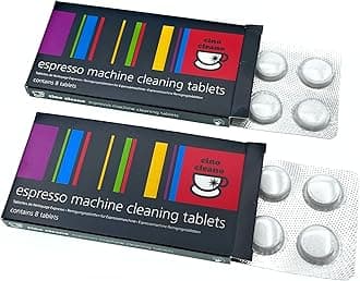 Cino Cleano Espresso Machine Cleaning Tablets, 16 Count (Limited Edition)