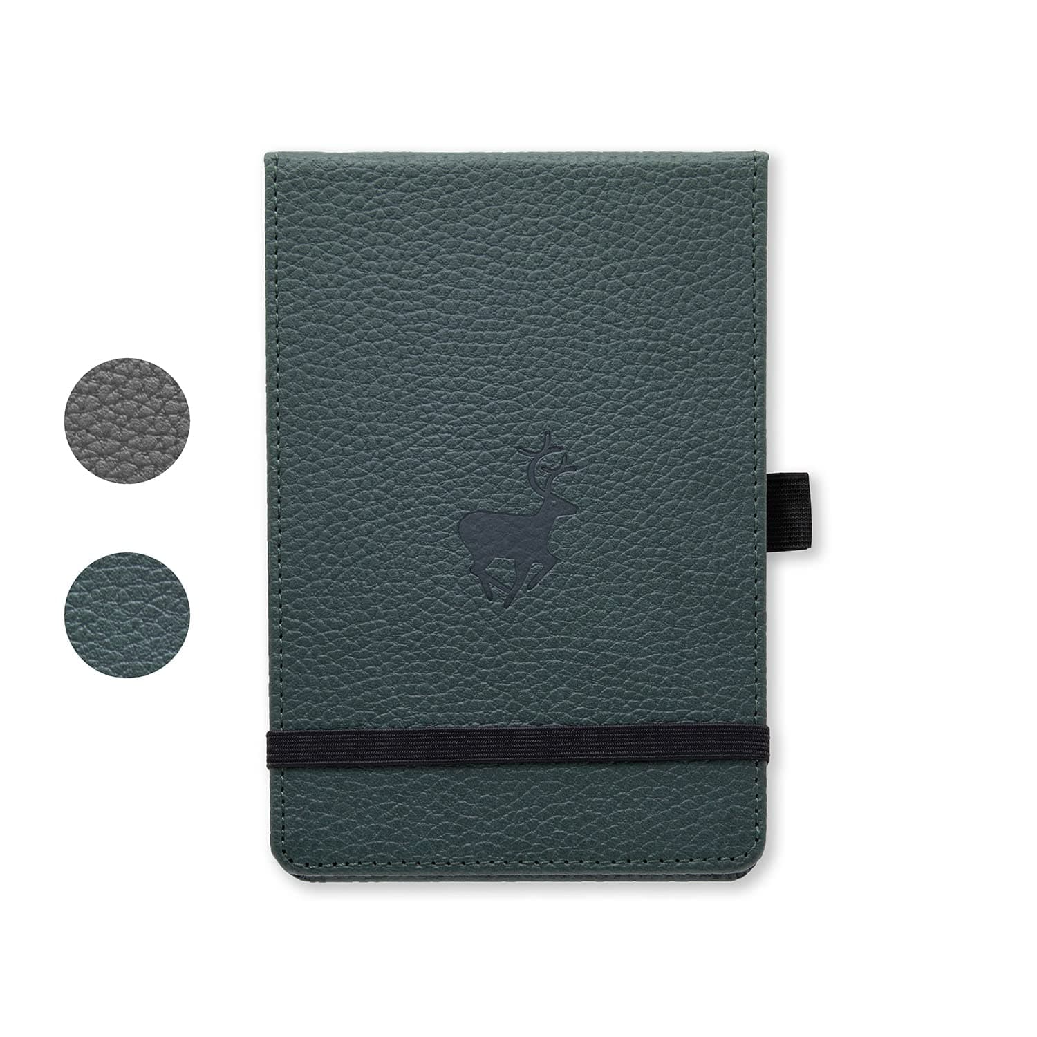 Dingbats* Wildlife A6+ Reporter Green Deer Notebook - Graph