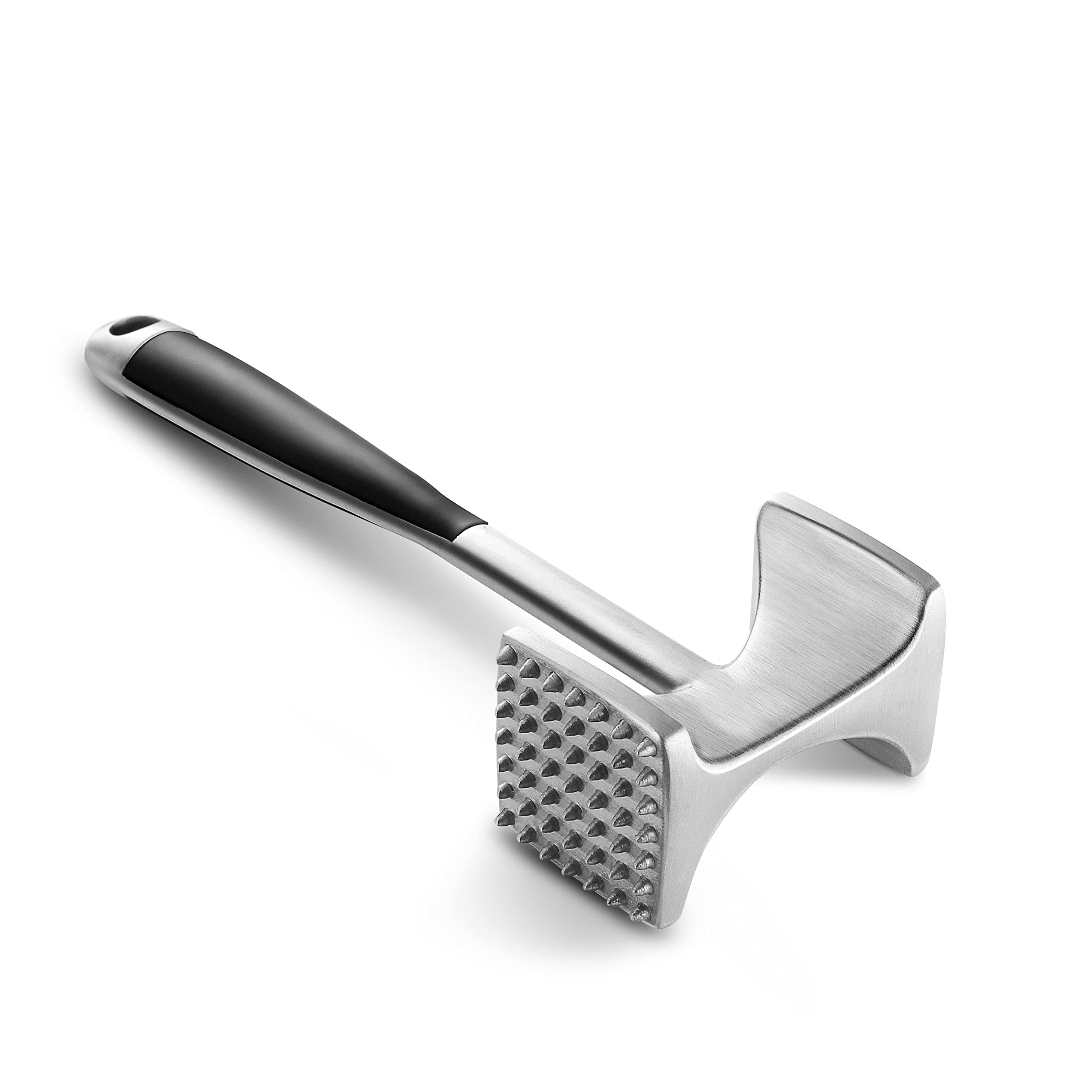 Meat Tenderizer Hammer with Comfortable-Grip Handle, Dual-side Mallet for Kitchen, Heavy Duty Pounder For Tenderizing Steak, Beef and Fish