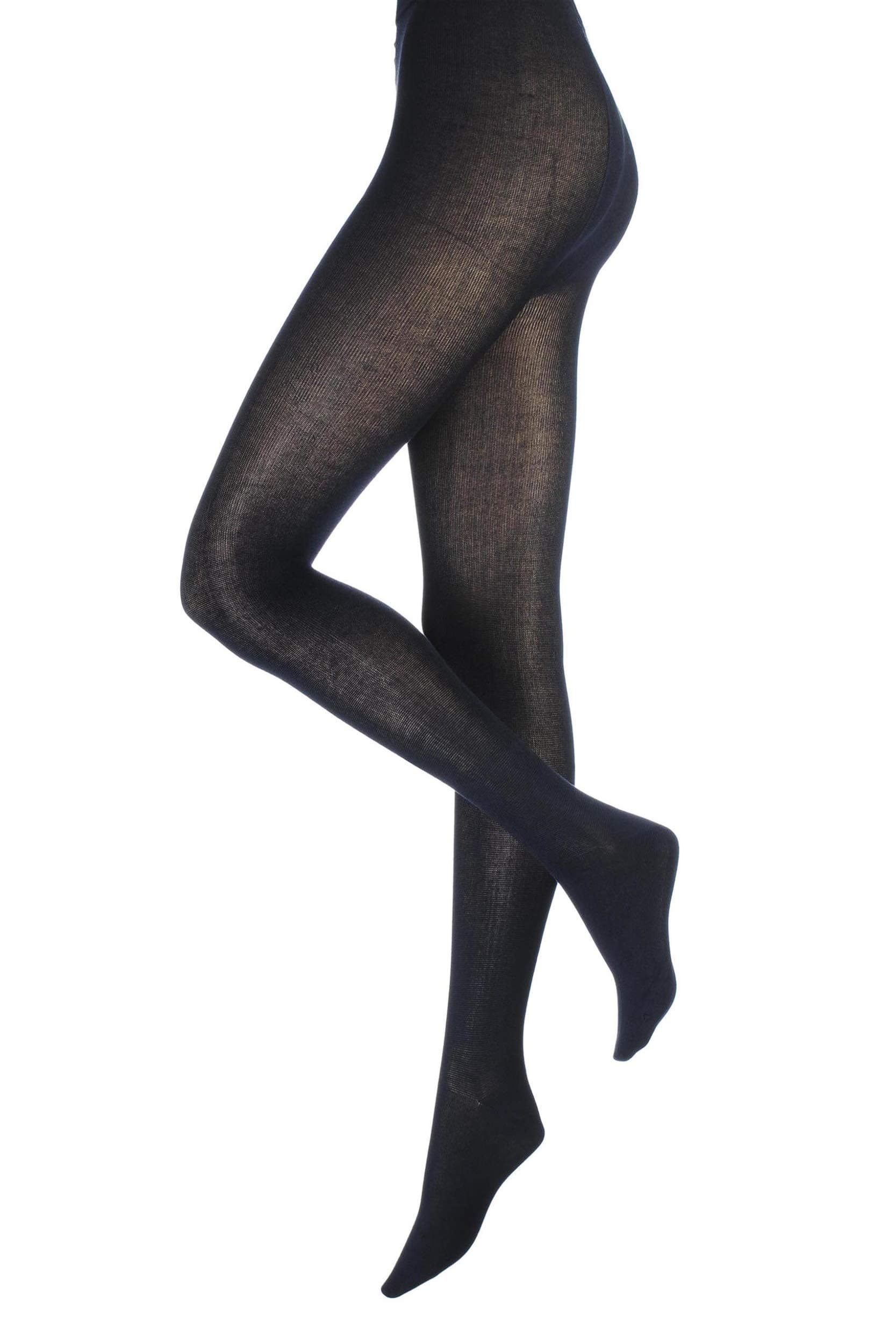 Ladies 1 Pair Elle Plain Bamboo Tights