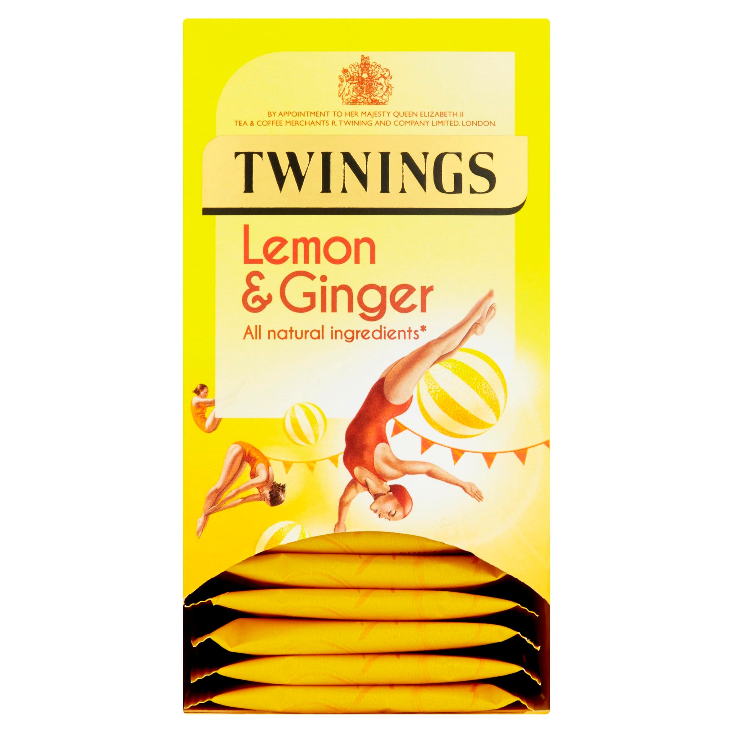 Lemon and Ginger Tea, 25 Tea Bags