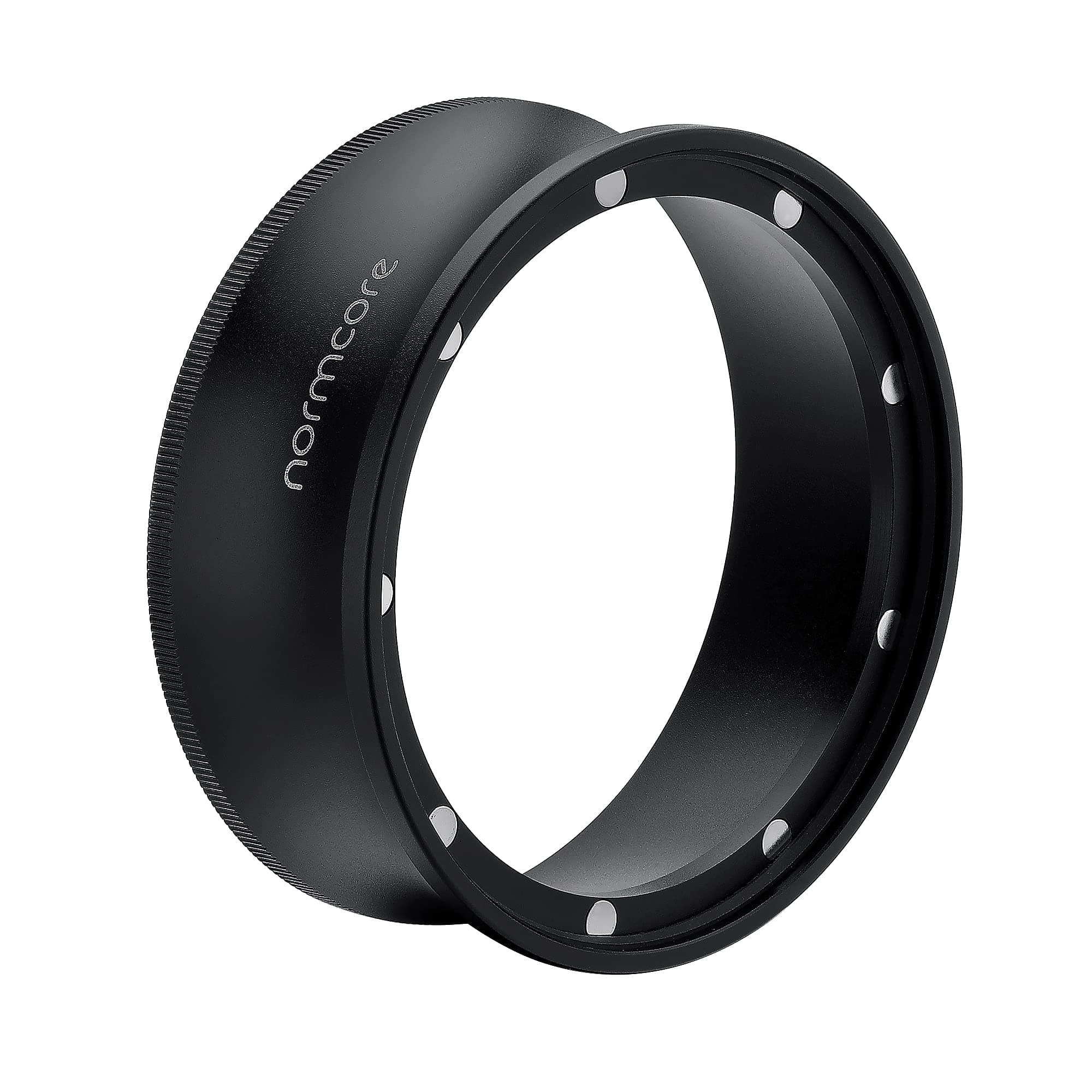 Normcore 58mm Magnetic Dosing Funnel V2, Espresso Coffee Dosing Ring, 28mm Anodized Aluminum with 8 Neodymium Magnets Fits 58mm Breville Portafilter